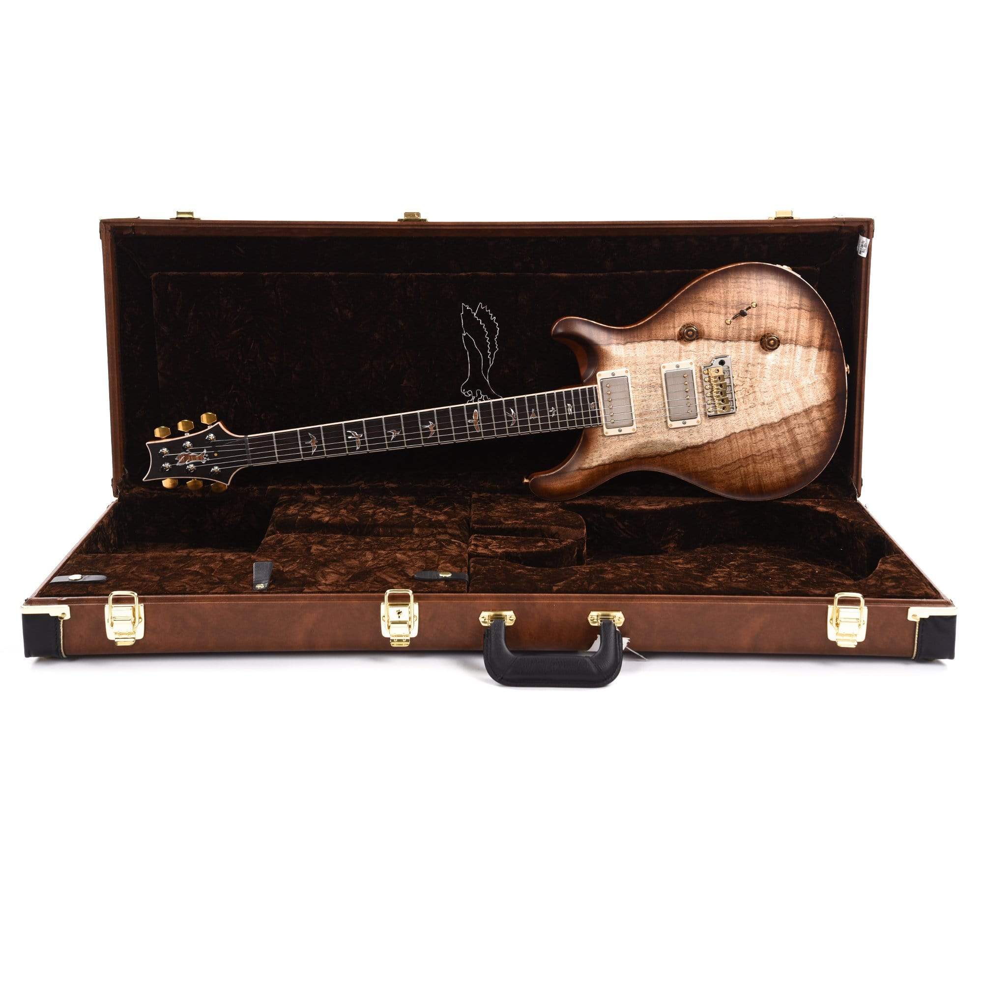 PRS Private Stock #9335 Custom 24 Tasmanian Blackwood Natural Smokeburst w/Figured Mahogany Body & Brazilian Rosewood Fingerboard Electric Guitars / Solid Body