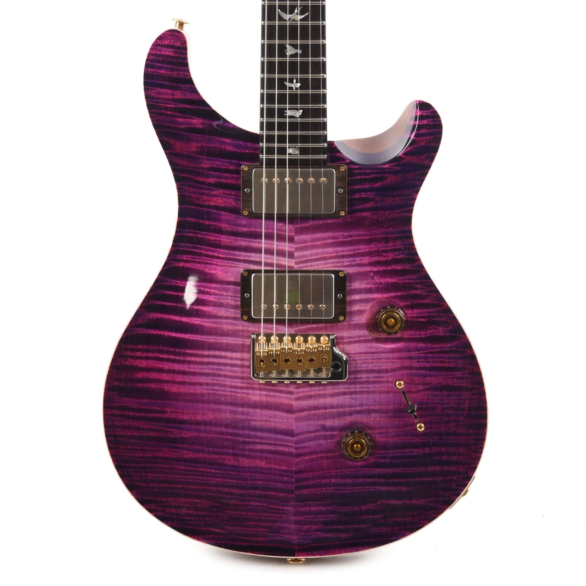 PRS Private Stock #9437 Custom 24 "Dweezil Cut" Orchid Glow Curly Maple w/Matching Curly Maple Neck Electric Guitars / Solid Body