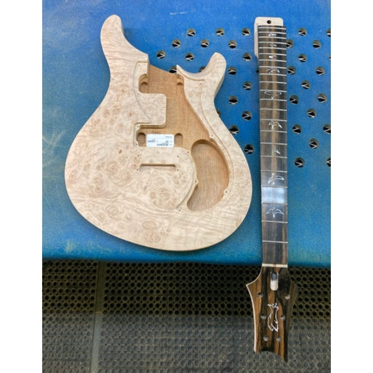 PRS Private Stock #9442 Vela Charcoal Glow One-Piece Maple Burl w/Curly Maple Neck & Ebony Fingerboard Electric Guitars / Solid Body