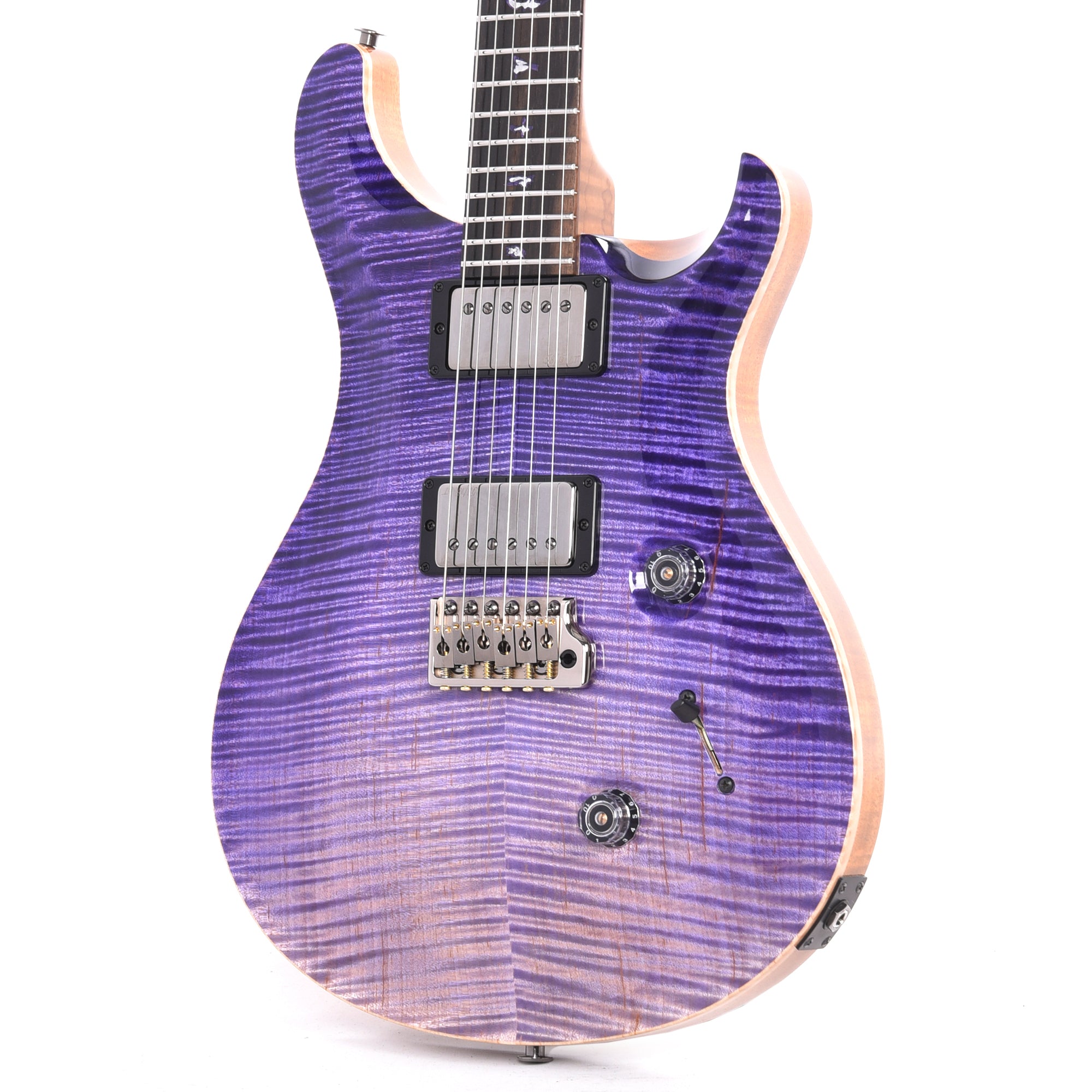 PRS Private Stock Custom 24 Curly Maple/Figured Mahogany Purple Dragon's Breath w/Exotic Ebony Fingerboard Electric Guitars / Solid Body
