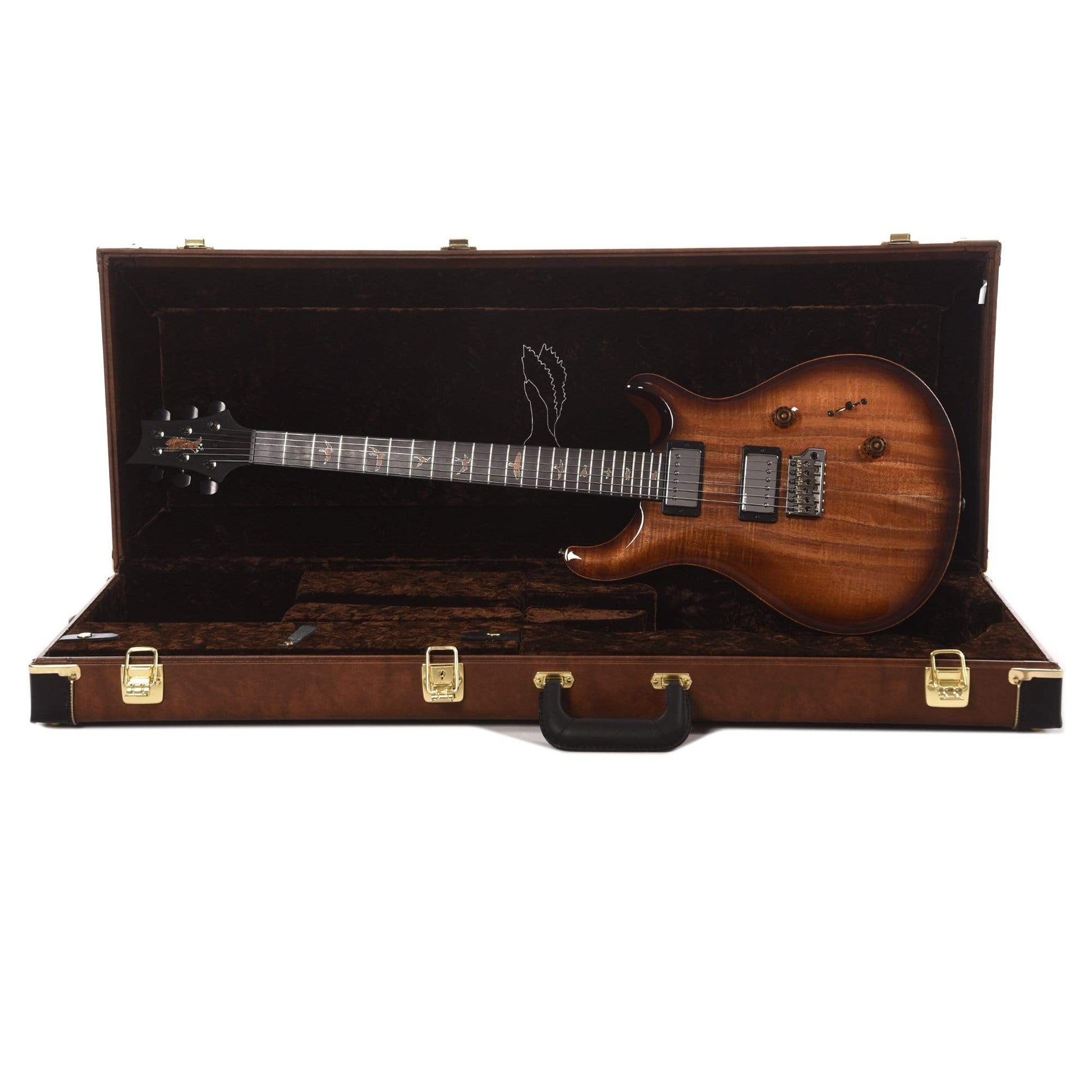 PRS Private Stock Custom 24 Natural Smoked Burst Koa w/Dirty Natural Smoked Burst Neck Electric Guitars / Solid Body