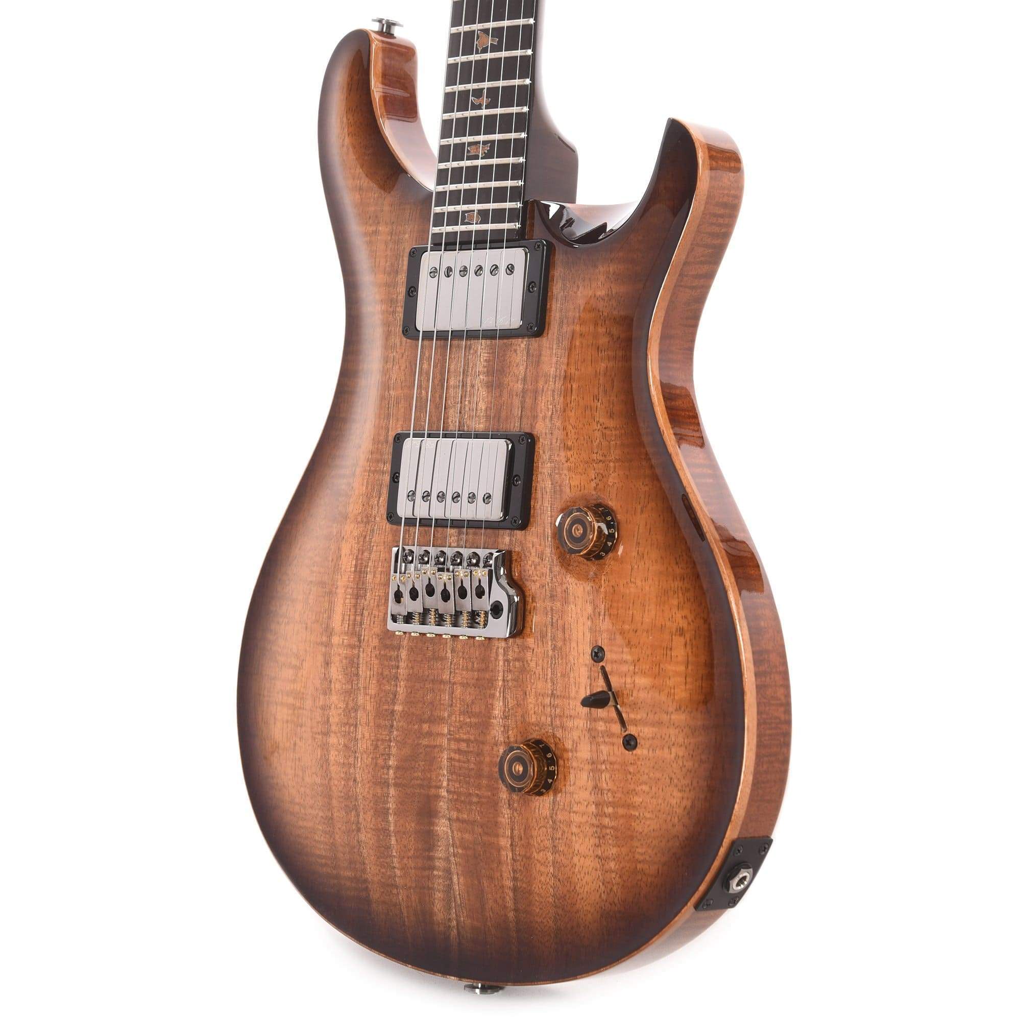 PRS Private Stock Custom 24 Natural Smoked Burst Koa w/Dirty Natural Smoked Burst Neck Electric Guitars / Solid Body