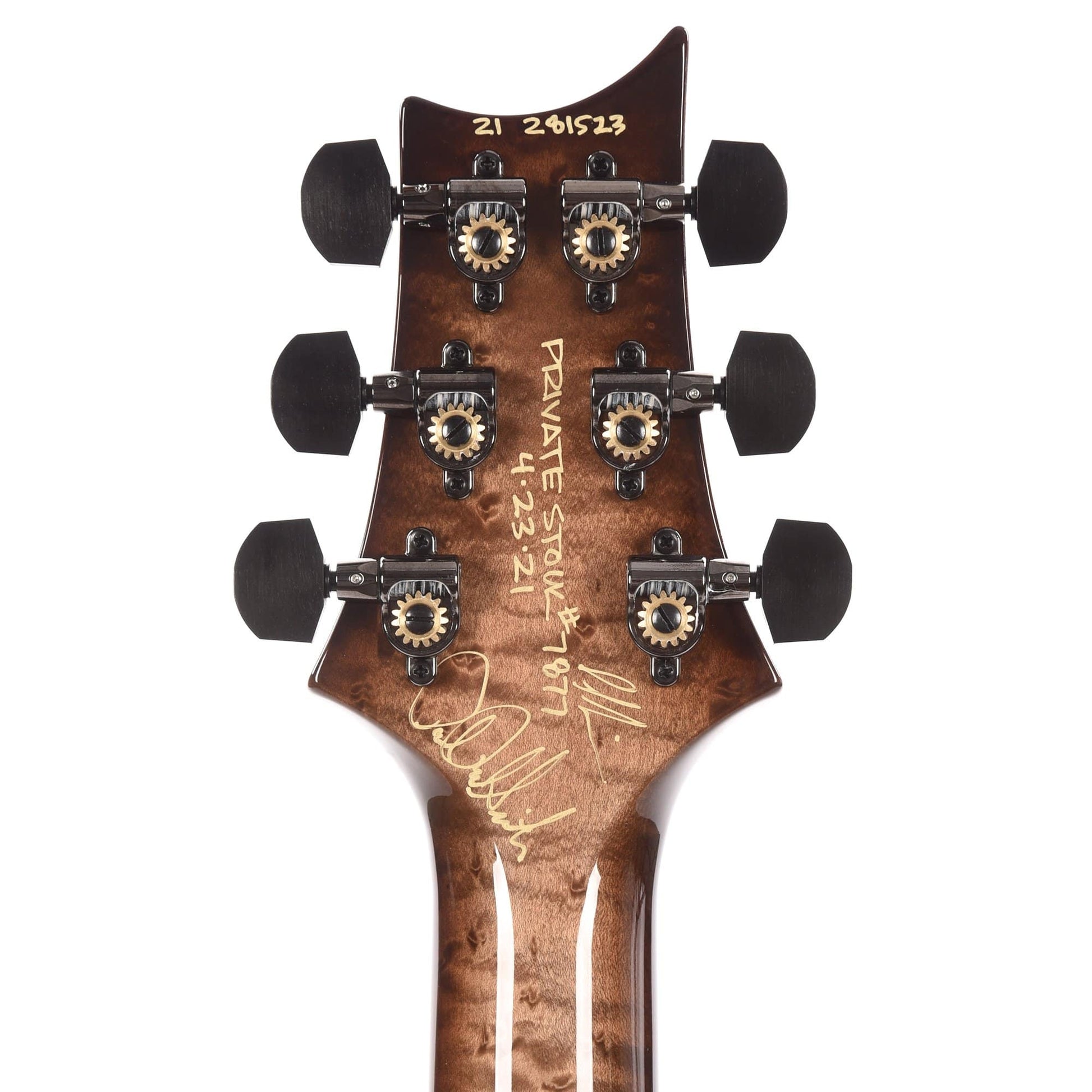 PRS Private Stock Custom 24 Natural Smoked Burst Koa w/Dirty Natural Smoked Burst Neck Electric Guitars / Solid Body