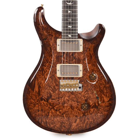 PRS Private Stock Custom 24 Waterfall Maple Burl Copperhead Burst Glow w/Brazilian Rosewood Fingerboard Electric Guitars / Solid Body