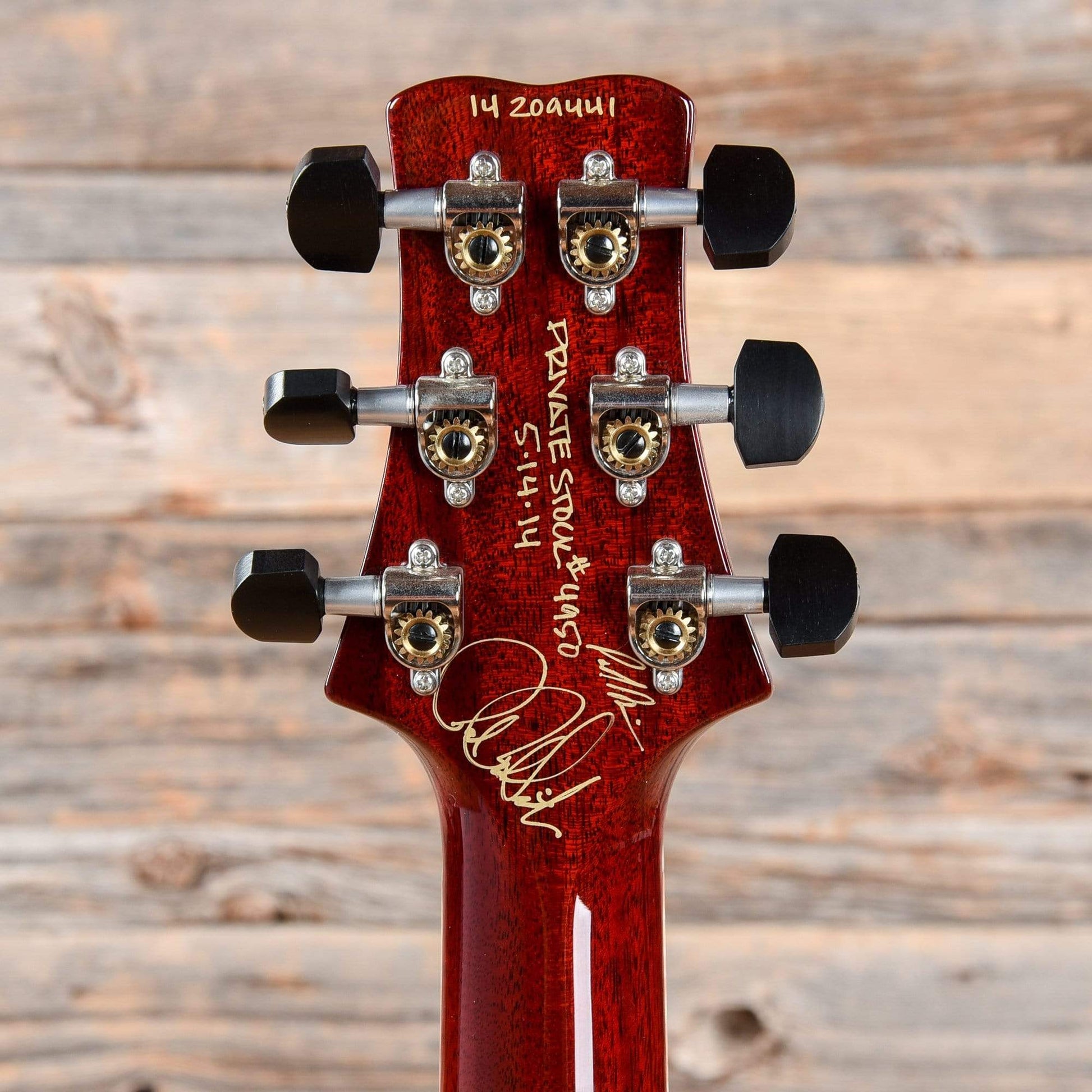 PRS Private Stock McCarty Singlecut #4950 Dark Cherry Sunburst 2014 Electric Guitars / Solid Body