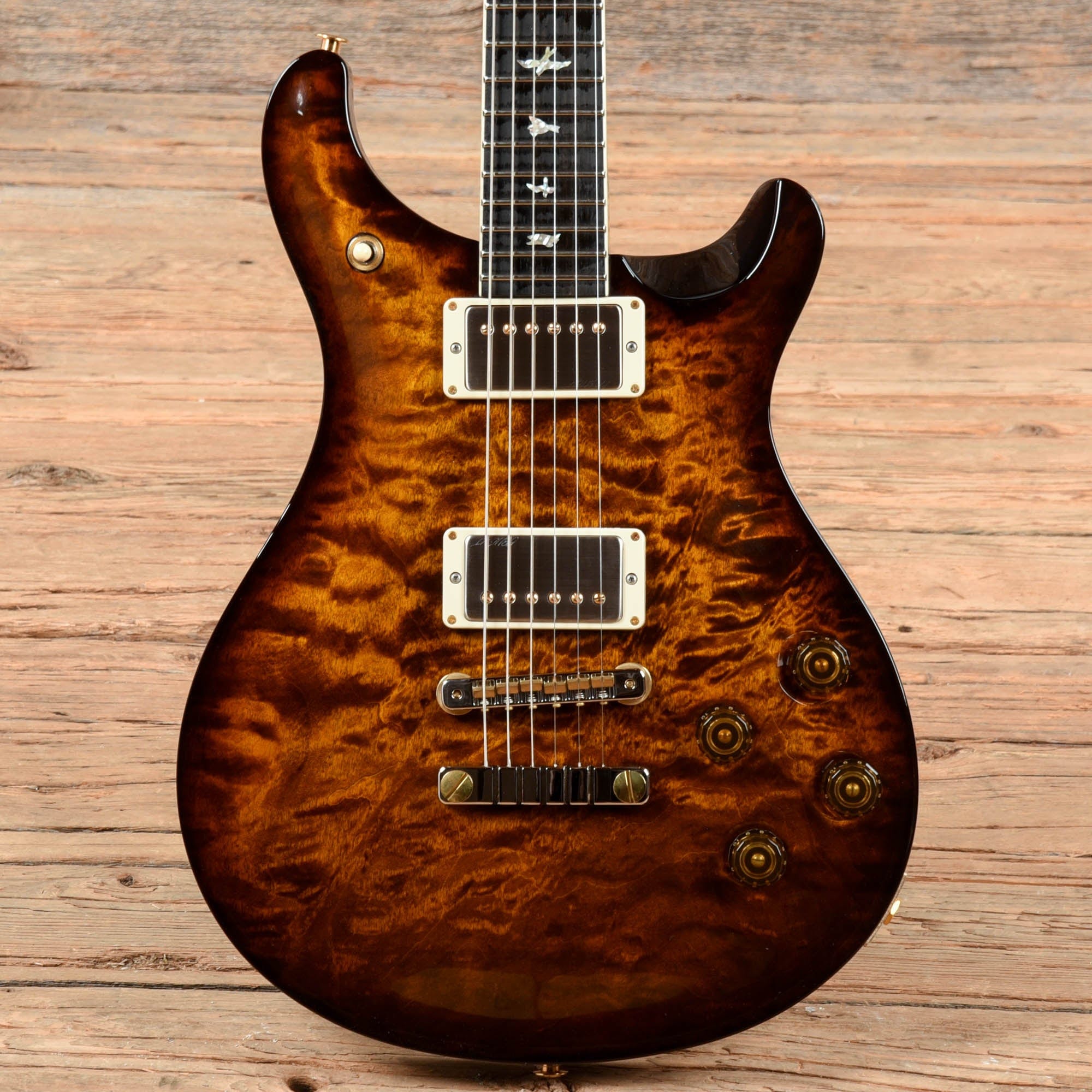 PRS PRS MCCarty 594 10-Top Black Gold Burst 2022 Electric Guitars / Solid Body