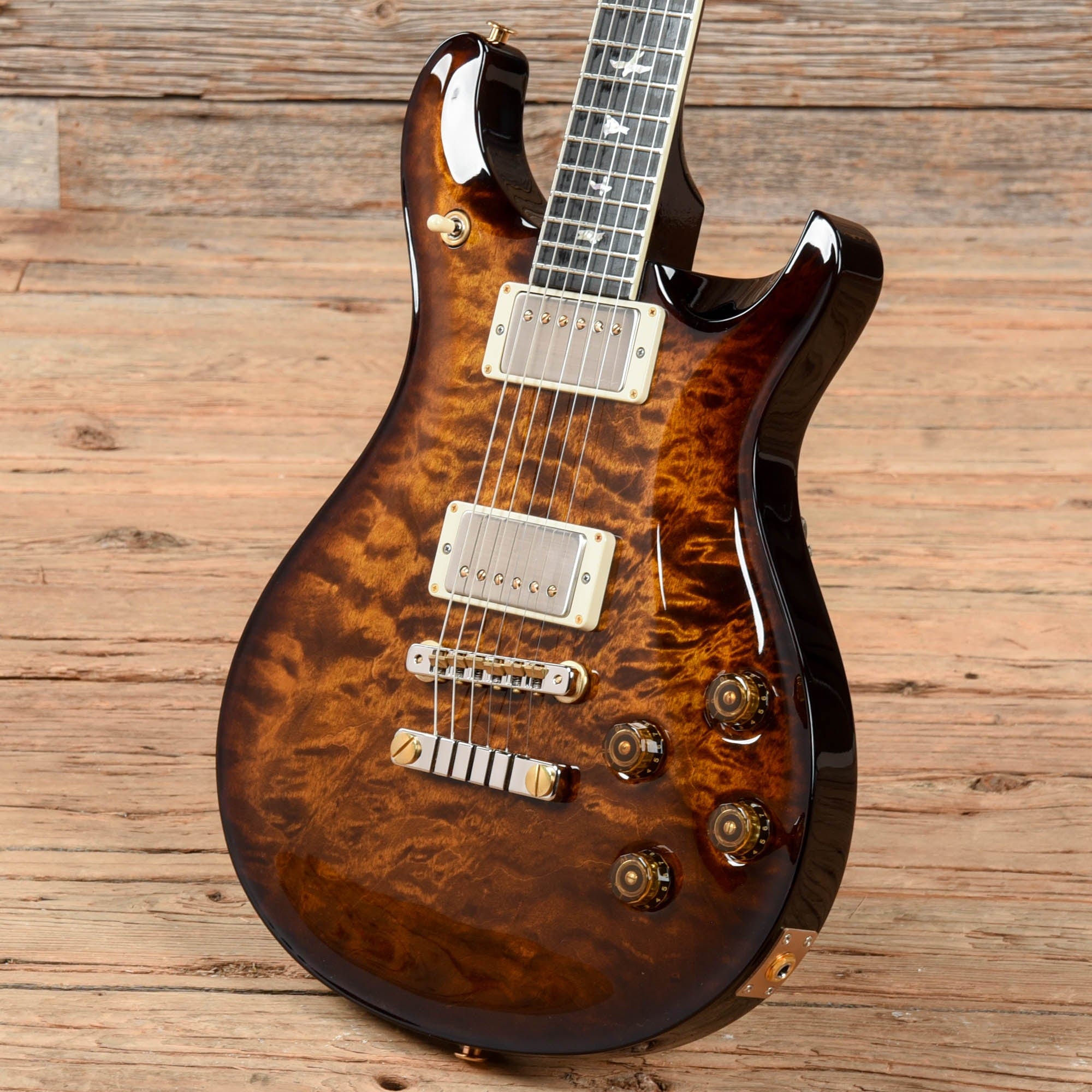 PRS PRS MCCarty 594 10-Top Black Gold Burst 2022 Electric Guitars / Solid Body