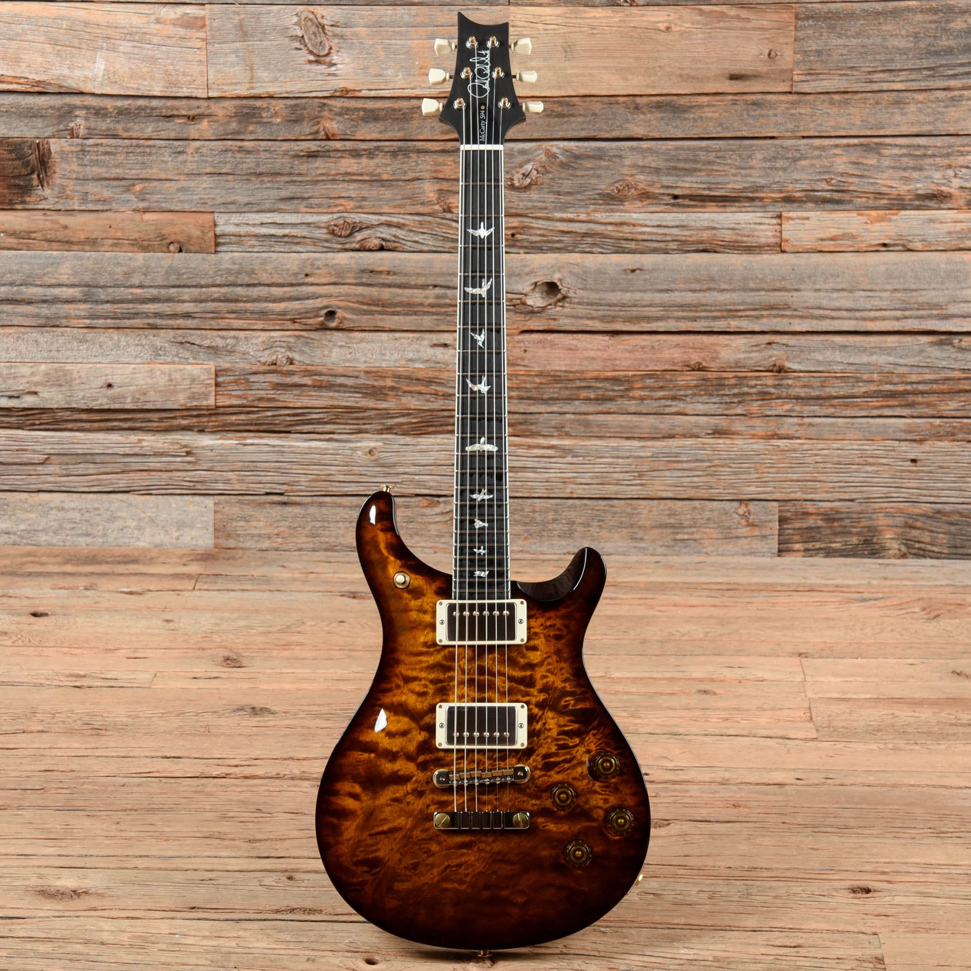 PRS PRS MCCarty 594 10-Top Black Gold Burst 2022 Electric Guitars / Solid Body