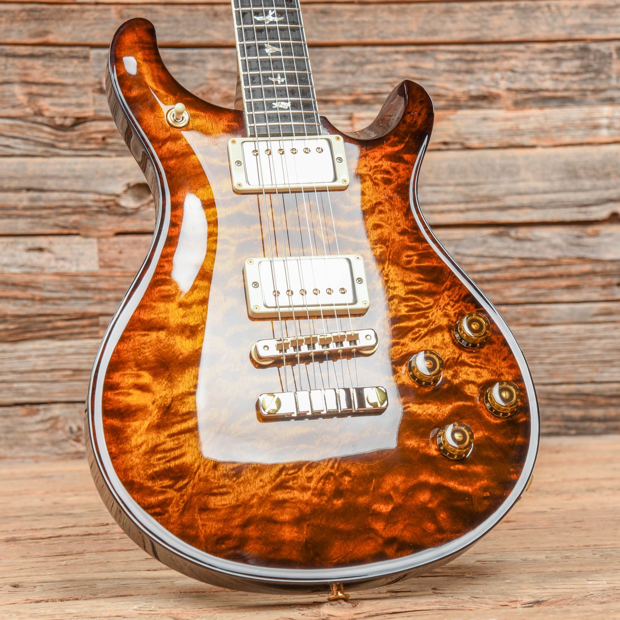 PRS PRS MCCarty 594 10-Top Black Gold Burst 2022 Electric Guitars / Solid Body