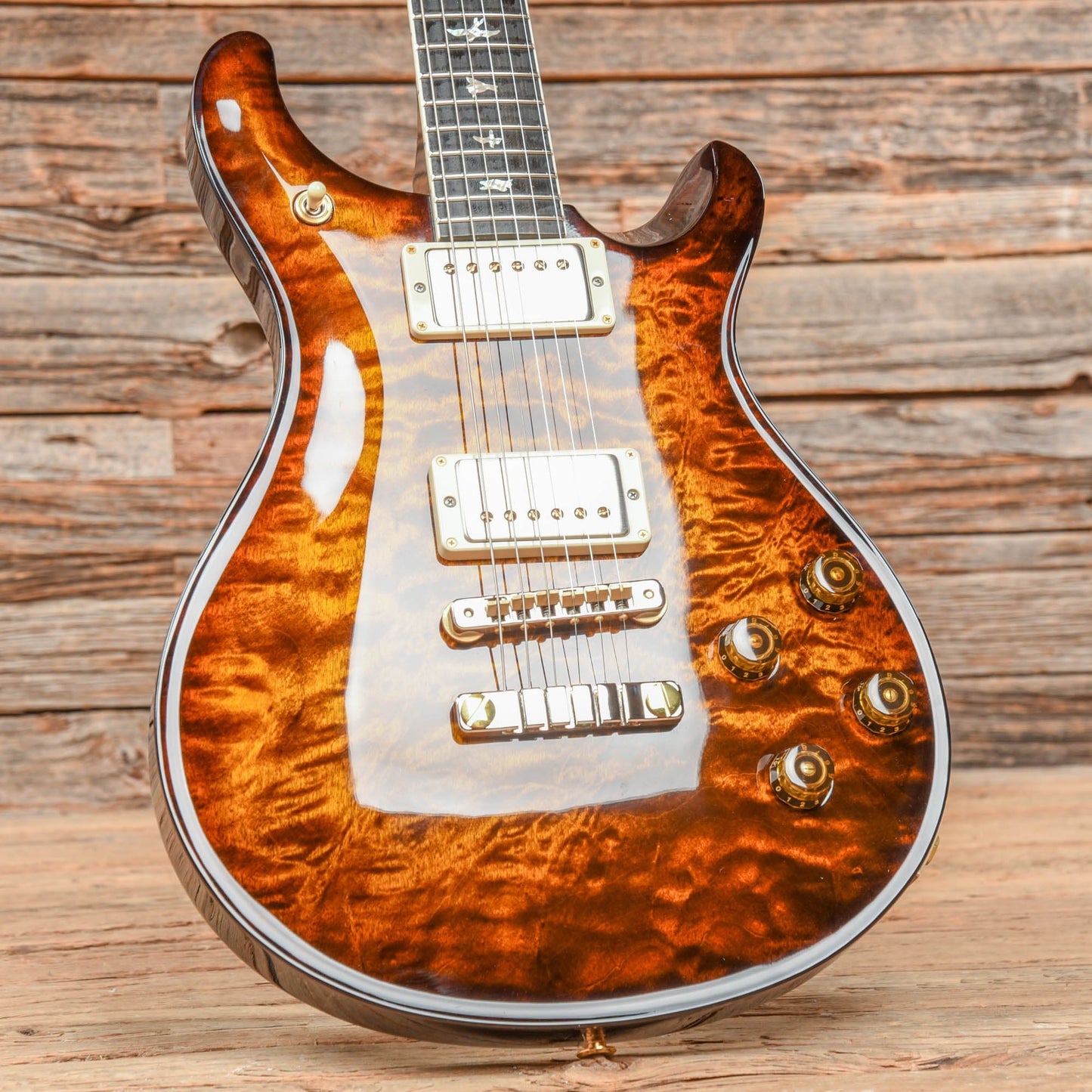 PRS PRS MCCarty 594 10-Top Black Gold Burst 2022 Electric Guitars / Solid Body