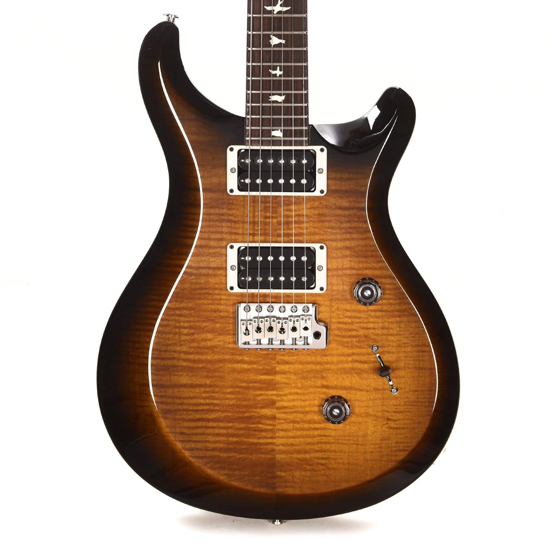 PRS S2 Custom 24 Custom Color Amber Smokeburst Electric Guitars / Solid Body