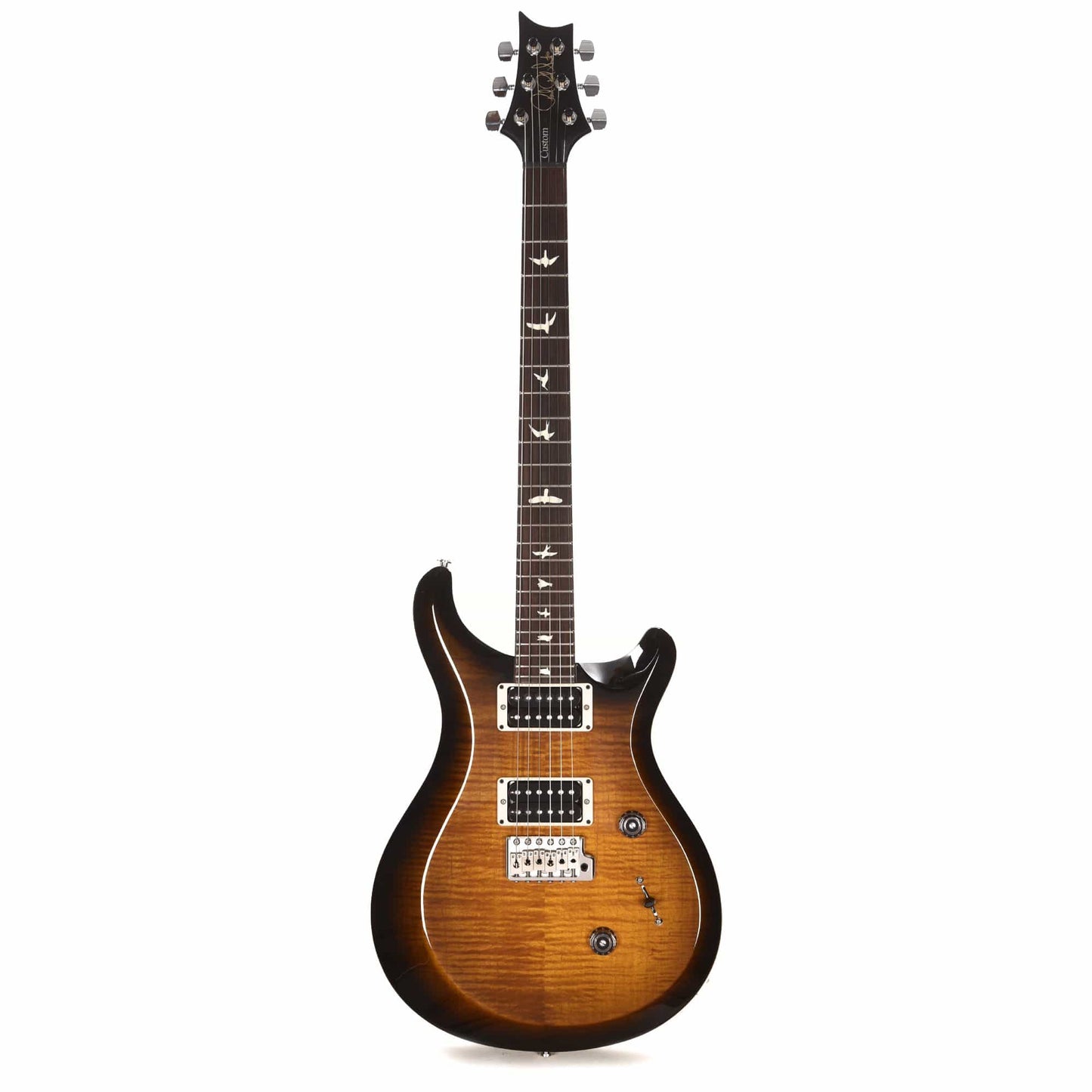 PRS S2 Custom 24 Custom Color Amber Smokeburst Electric Guitars / Solid Body