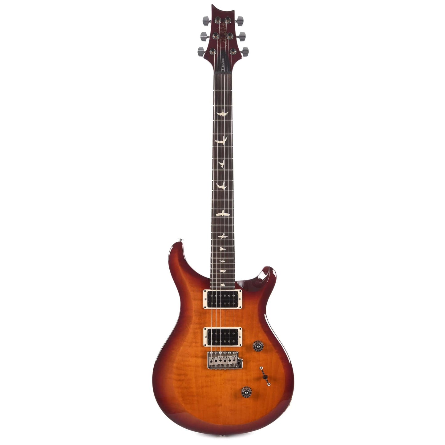 PRS S2 Custom 24 Dark Cherry Sunburst Electric Guitars / Solid Body
