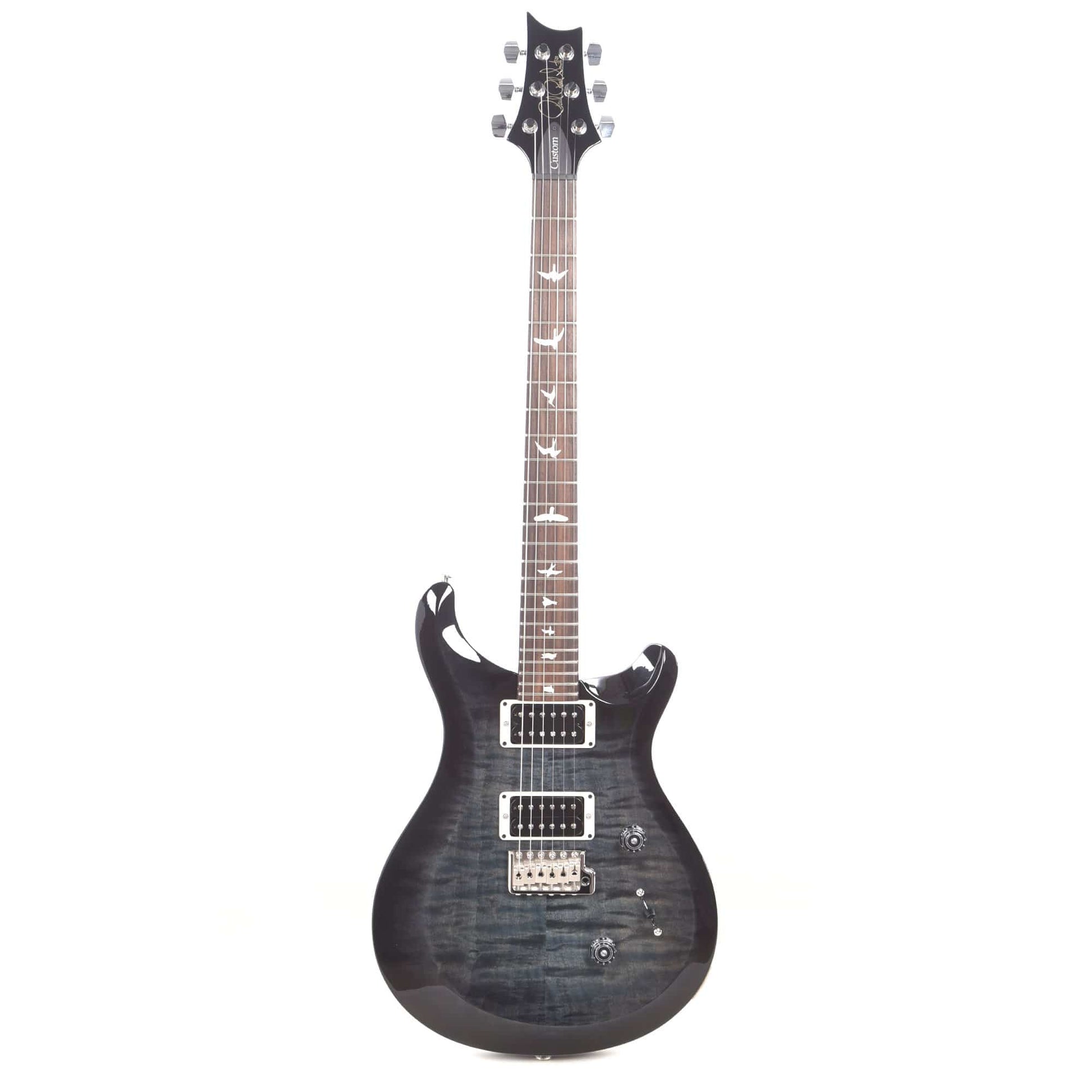 PRS S2 Custom 24 Faded Blue Smokeburst Electric Guitars / Solid Body