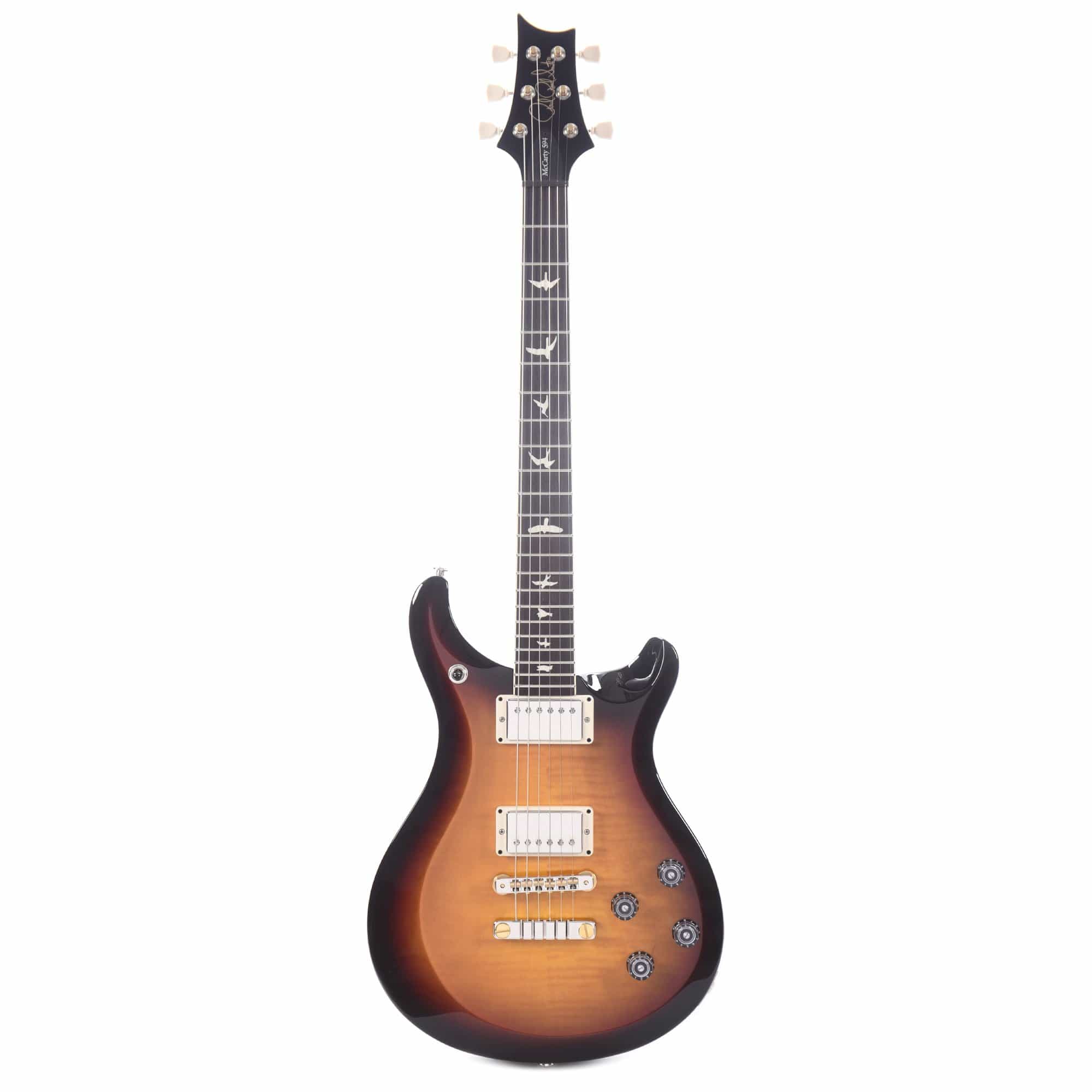 PRS S2 McCarty 594 Custom Color Amber Smokeburst Electric Guitars / Solid Body