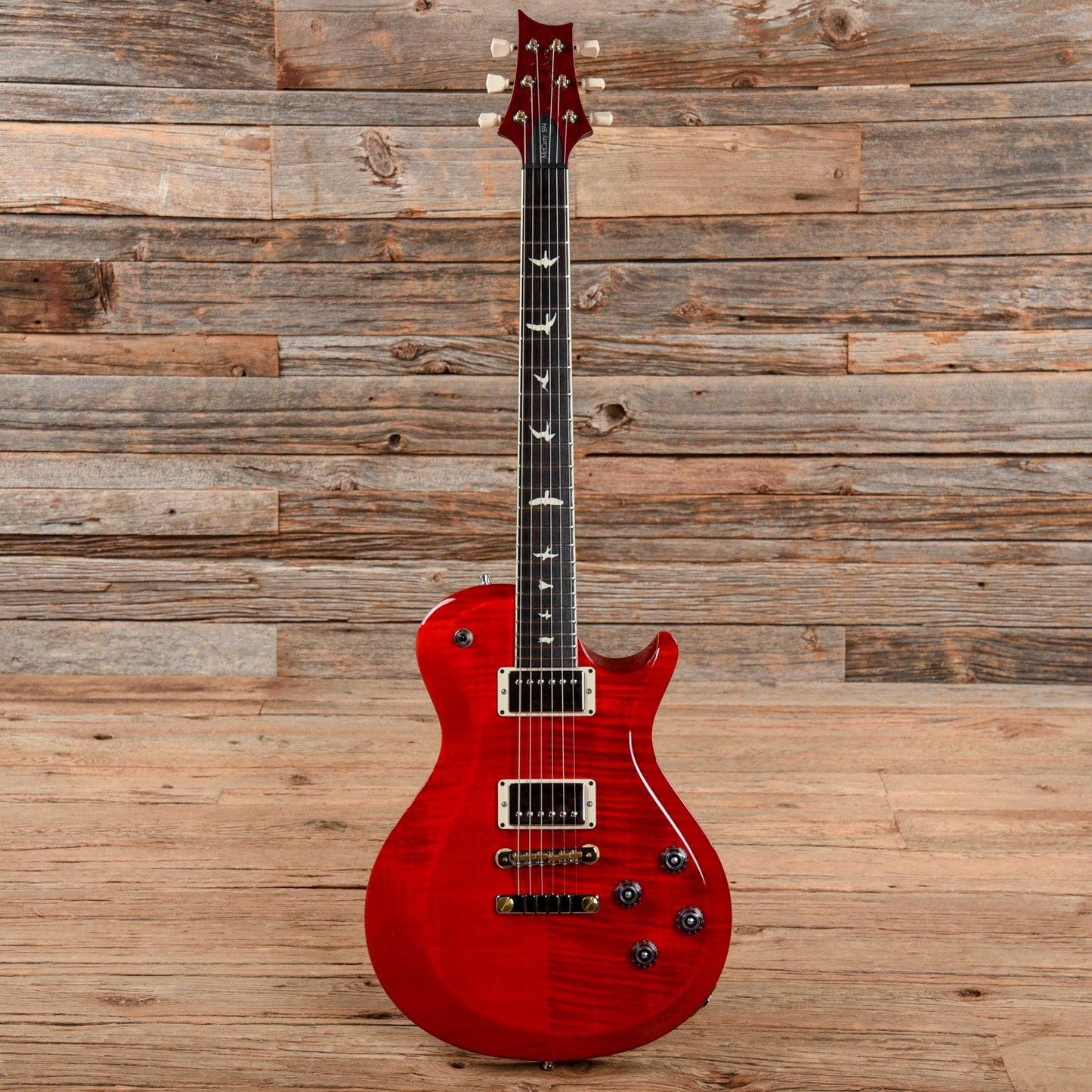 PRS S2 McCarty 594 Singlecut Scarlet Red Electric Guitars / Solid Body