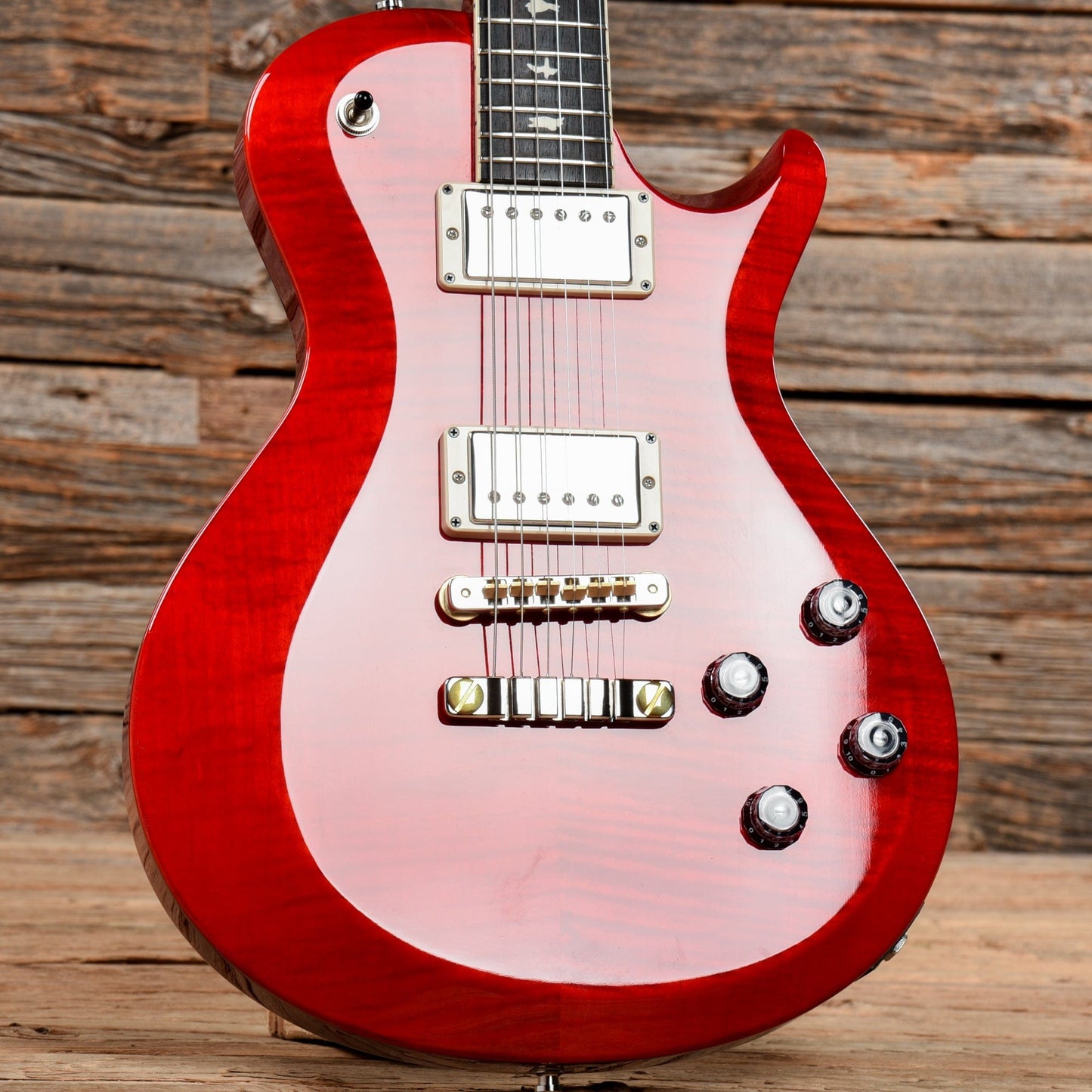 PRS S2 McCarty 594 Singlecut Scarlet Red Electric Guitars / Solid Body