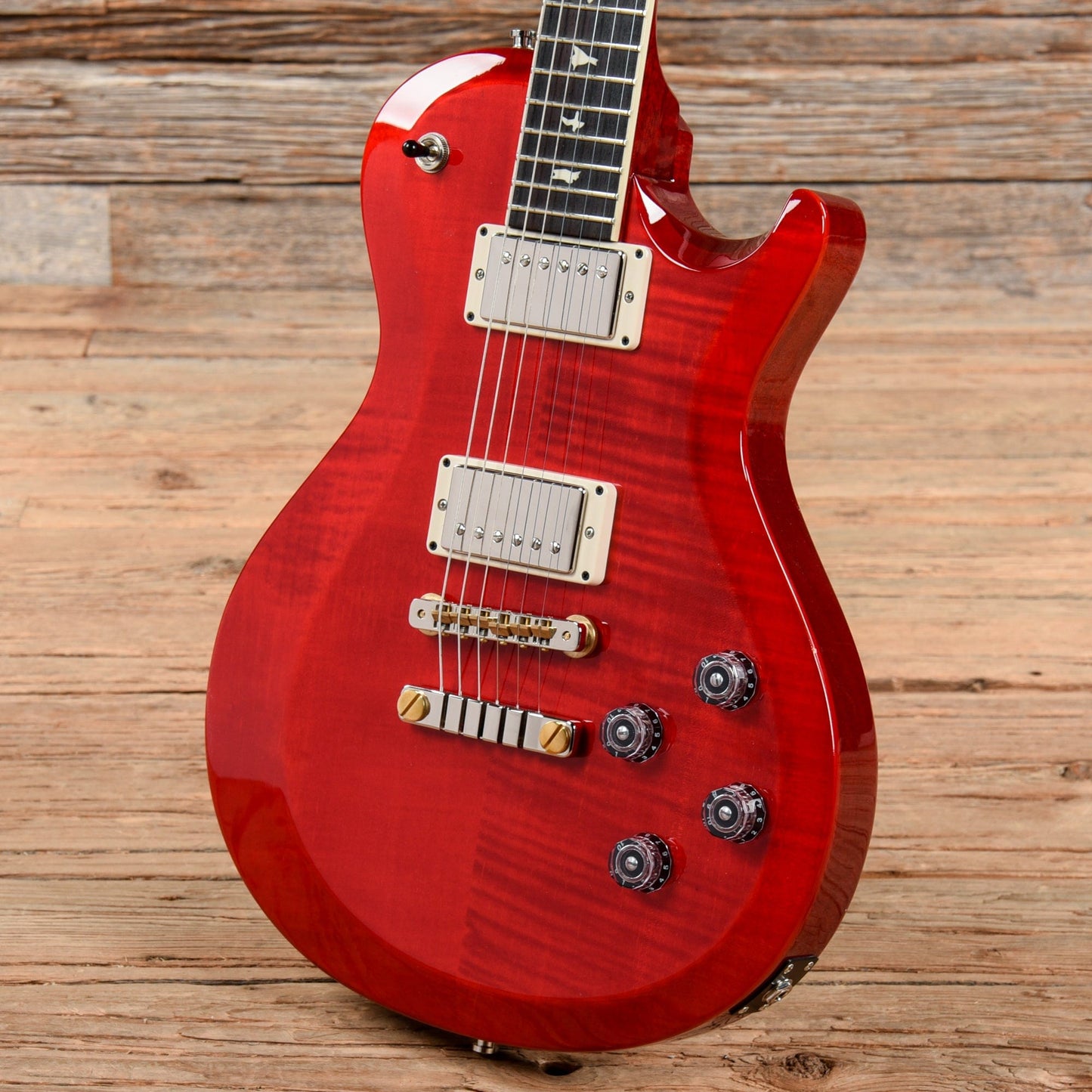 PRS S2 McCarty 594 Singlecut Scarlet Red Electric Guitars / Solid Body
