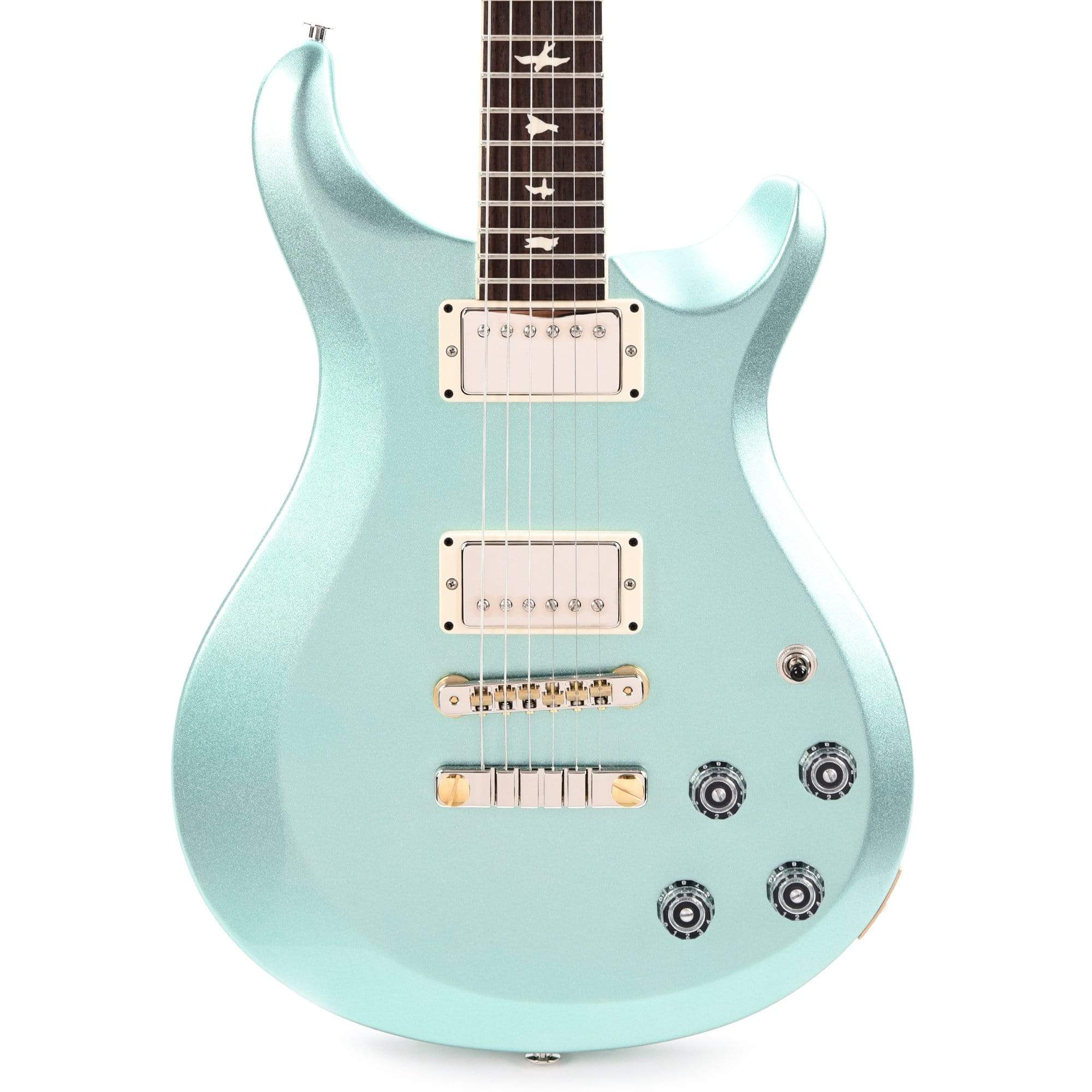 PRS S2 McCarty 594 Thinline Frost Green Metallic Electric Guitars / Solid Body