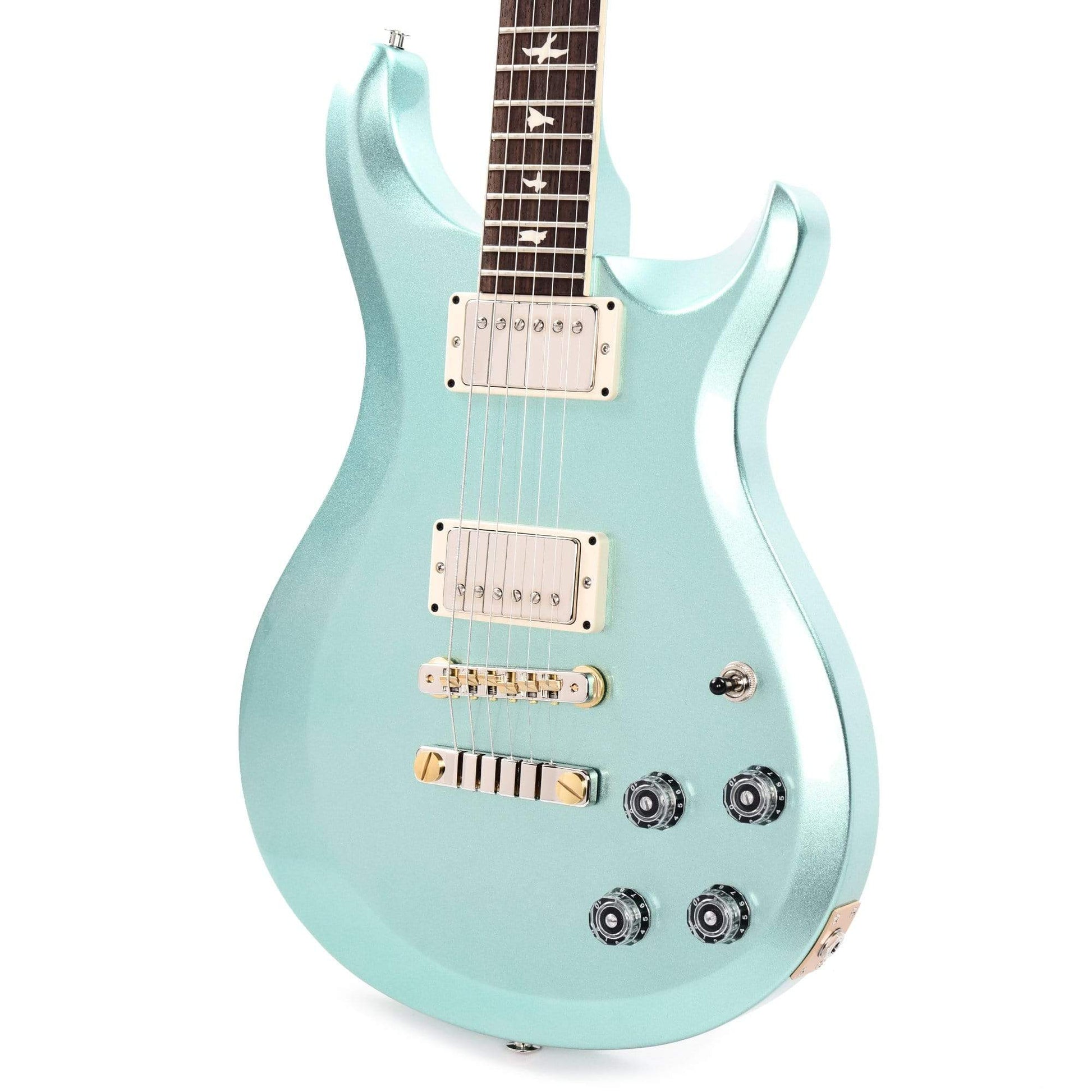 PRS S2 McCarty 594 Thinline Frost Green Metallic Electric Guitars / Solid Body