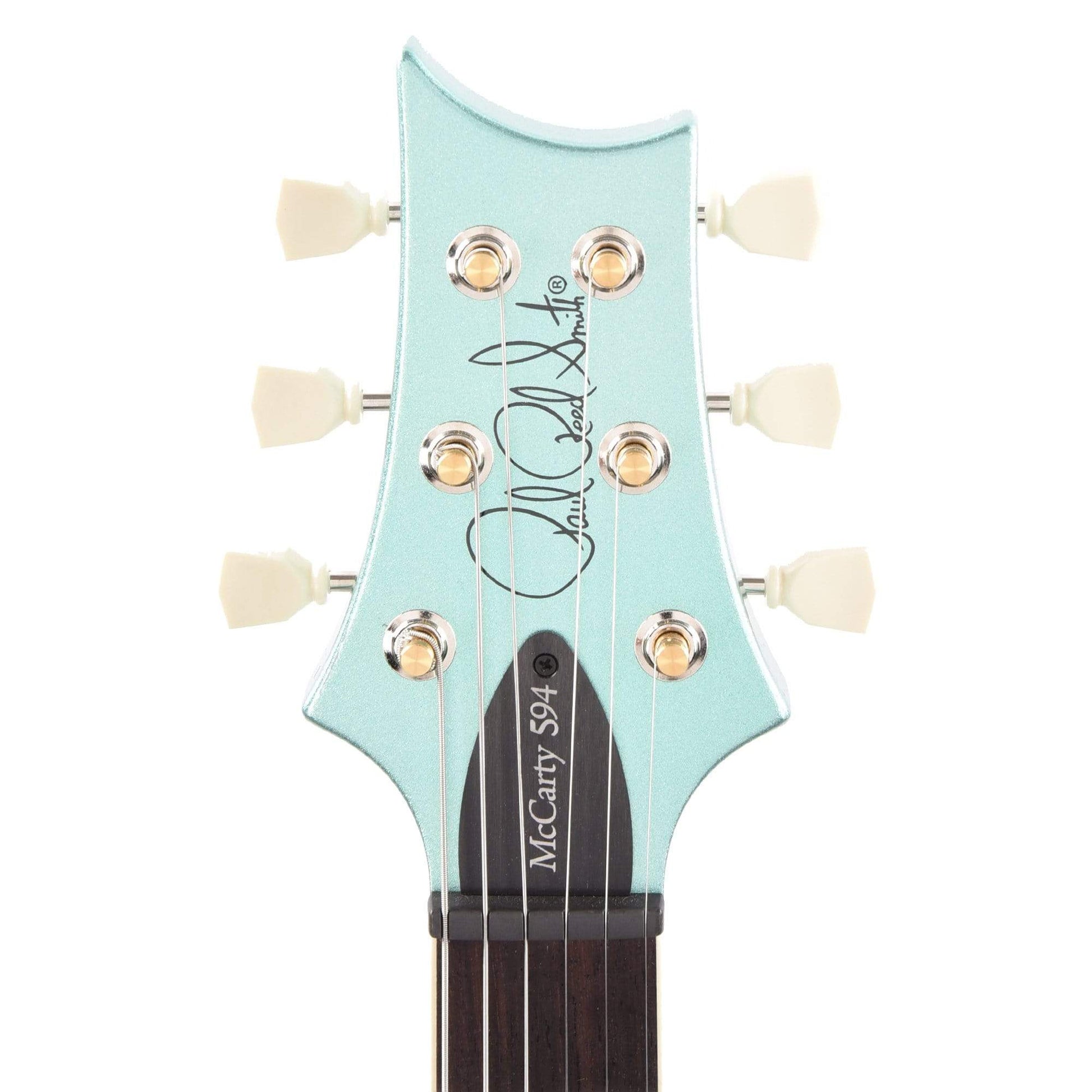 PRS S2 McCarty 594 Thinline Frost Green Metallic Electric Guitars / Solid Body