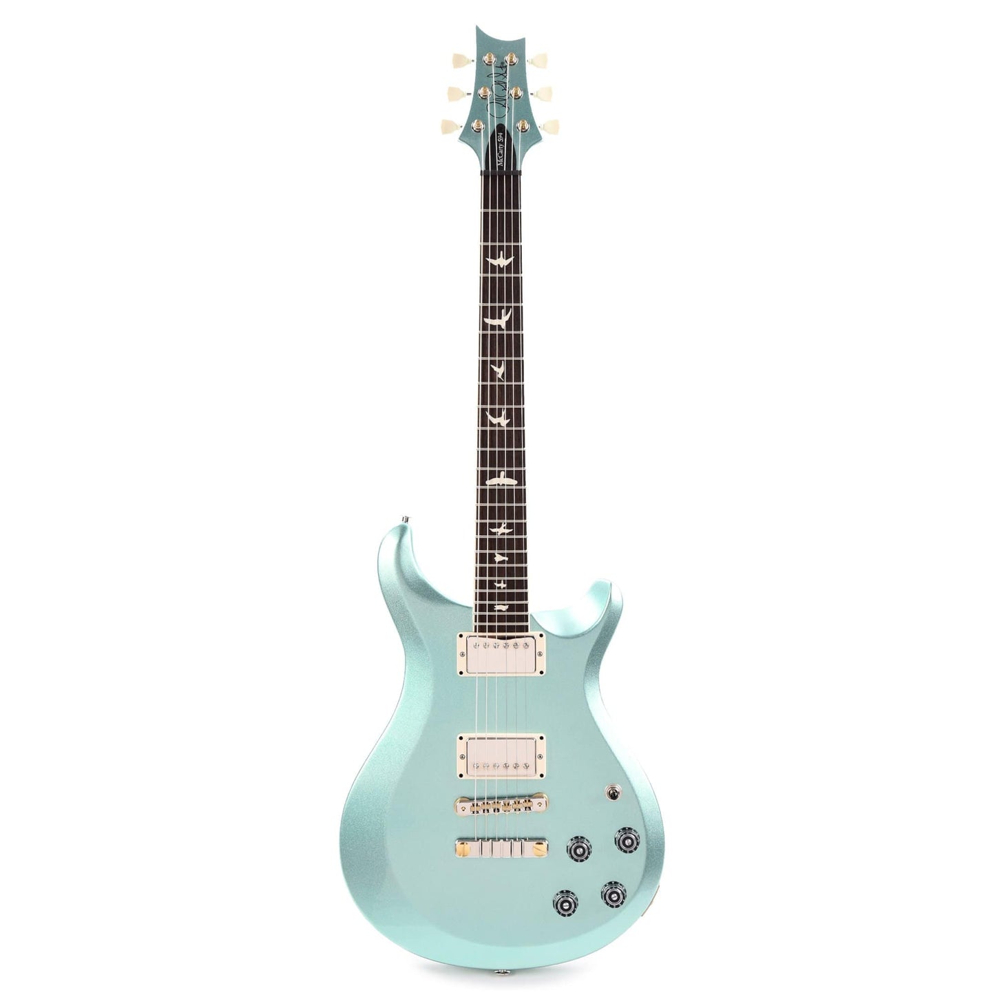PRS S2 McCarty 594 Thinline Frost Green Metallic Electric Guitars / Solid Body