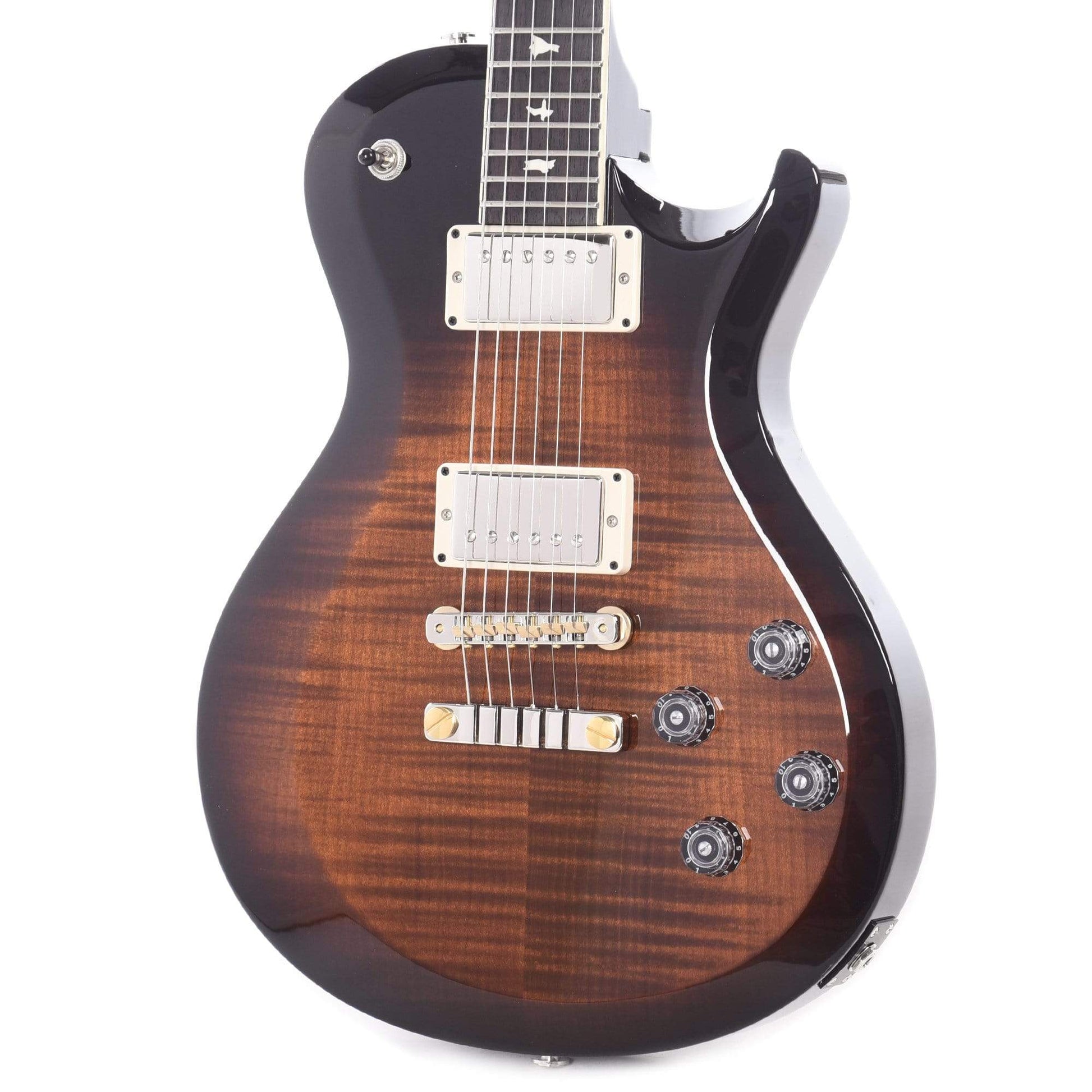 PRS S2 Singlecut McCarty 594 Burnt Amber Burst Electric Guitars / Solid Body