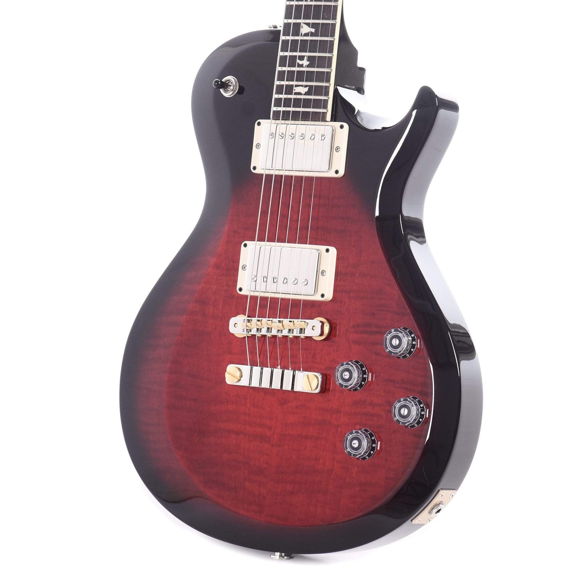 PRS S2 Singlecut McCarty 594 Custom Color Scarlet Smokeburst Electric Guitars / Solid Body
