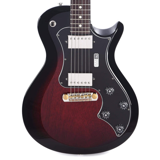 PRS S2 Singlecut Standard Custom Color Vintage Cherry Smokeburst Electric Guitars / Solid Body