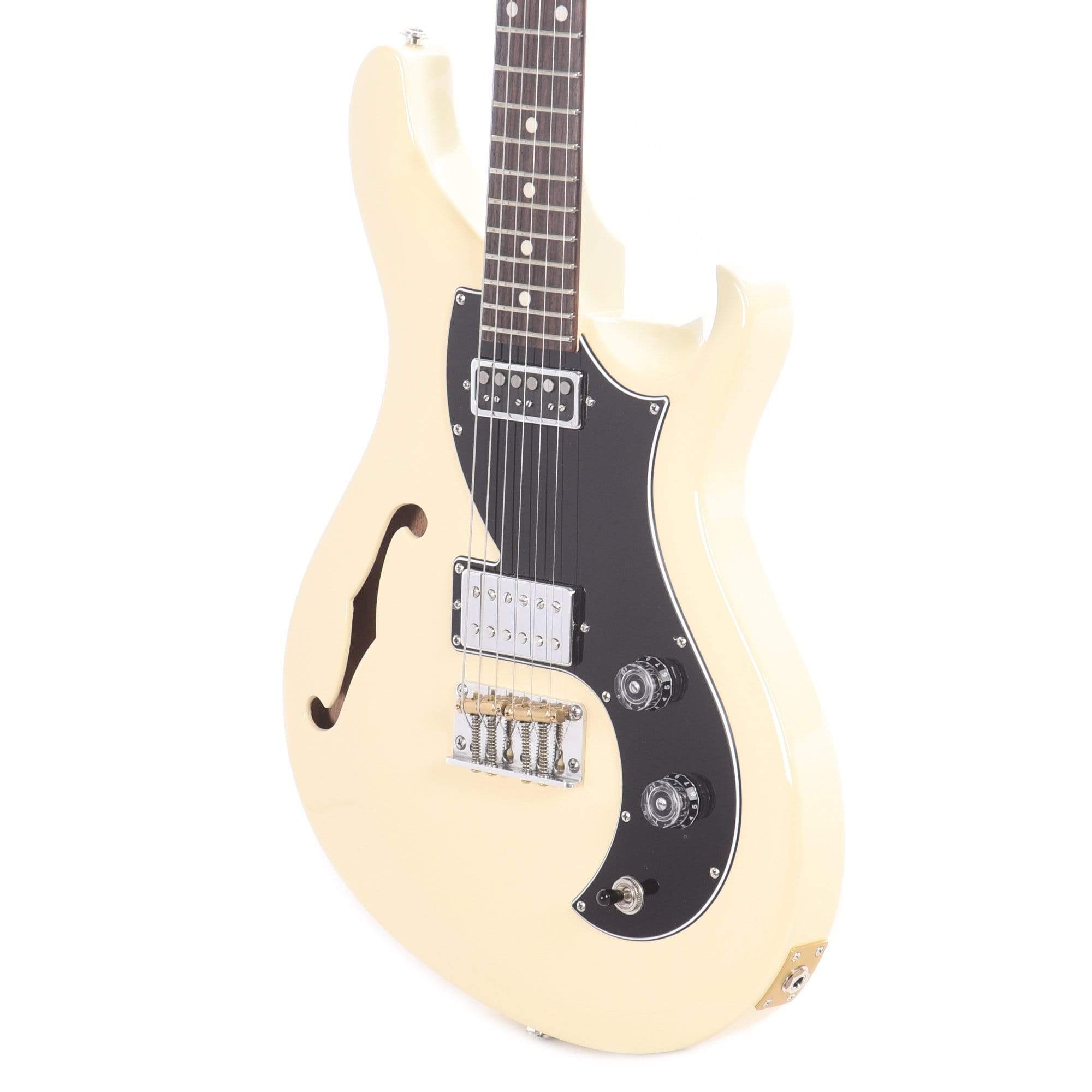 PRS S2 Vela Semi-Hollow Antique White Electric Guitars / Solid Body