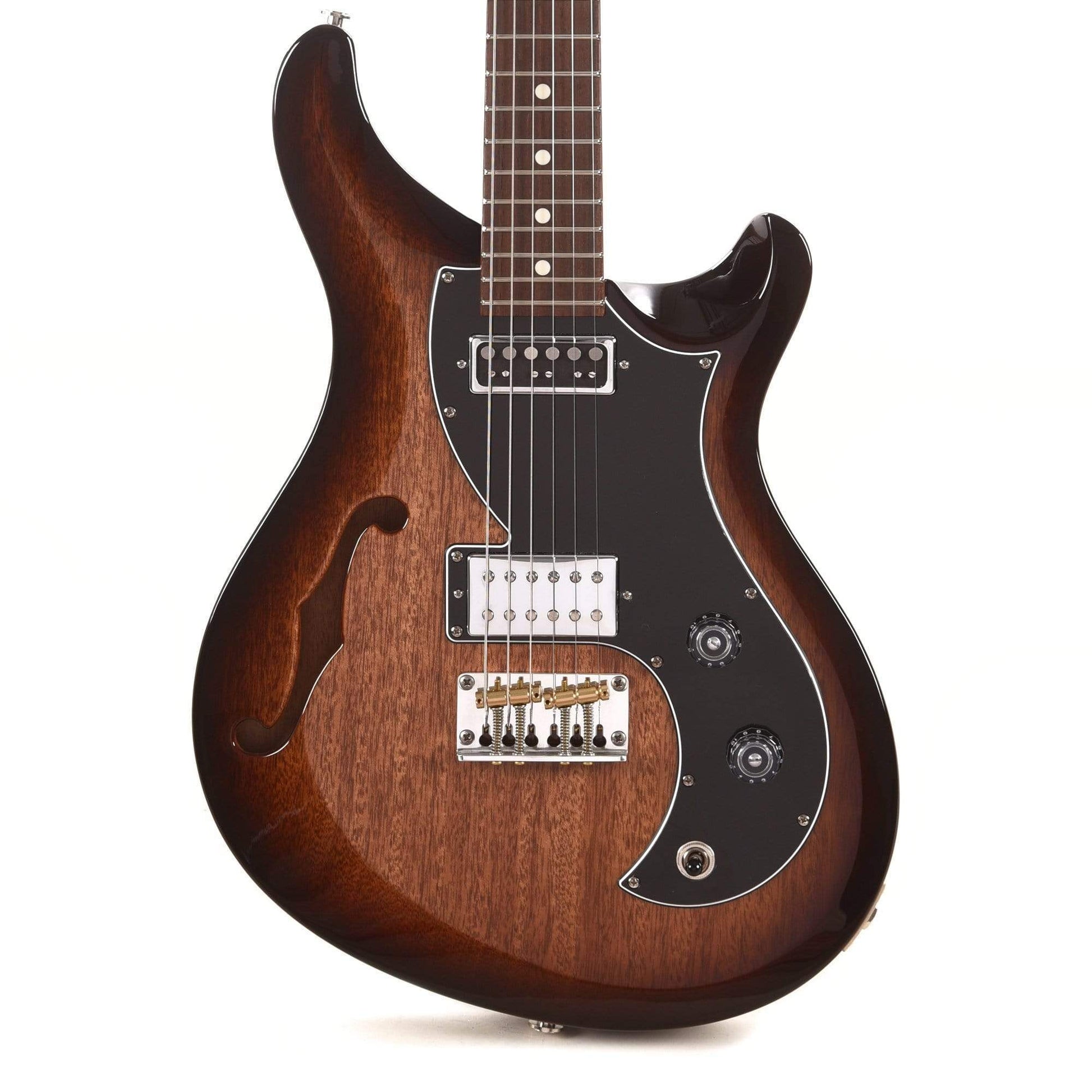 PRS S2 Vela Semi-Hollow McCarty Tobacco Sunburst Electric Guitars / Solid Body