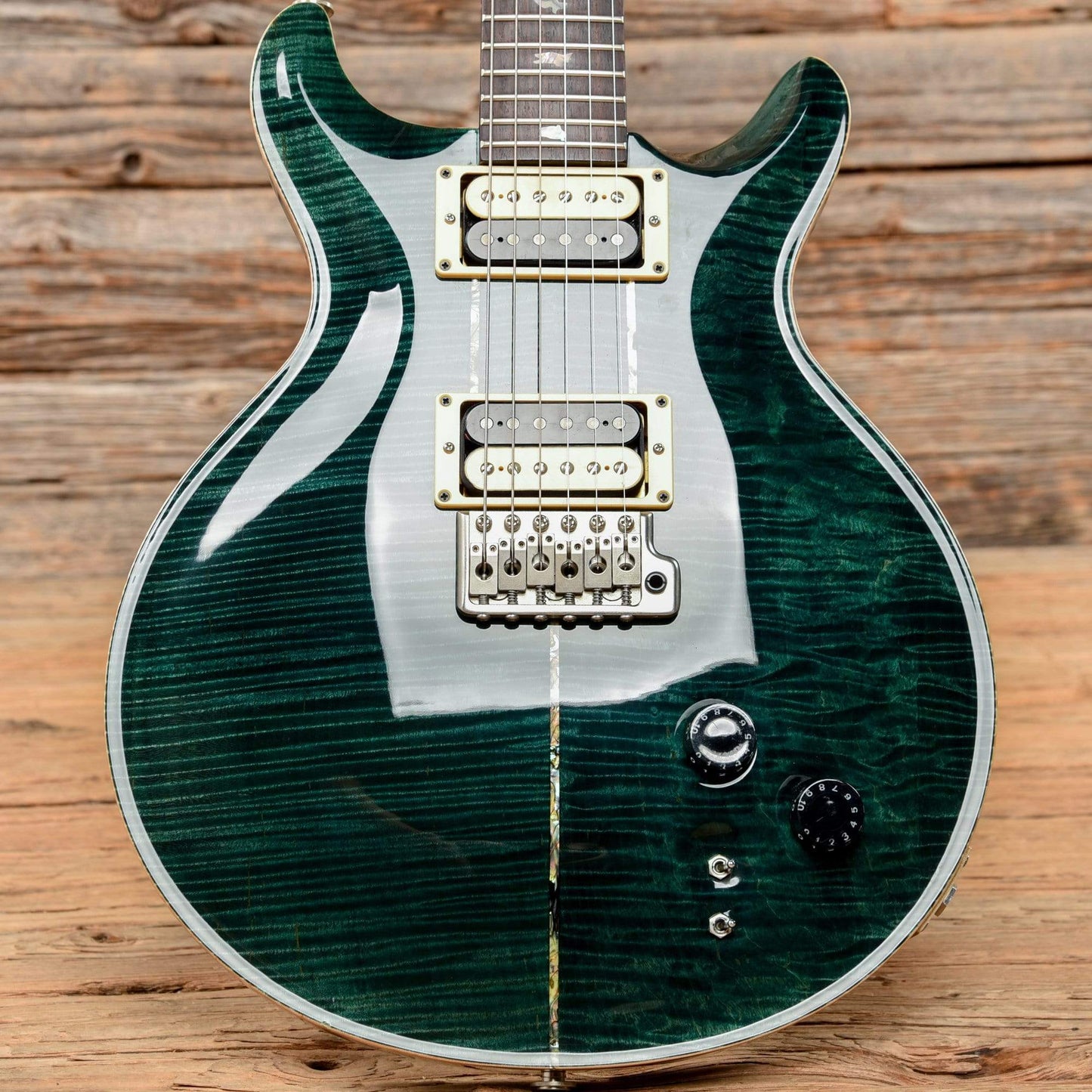 PRS Santana Emerald Green 1997 Electric Guitars / Solid Body