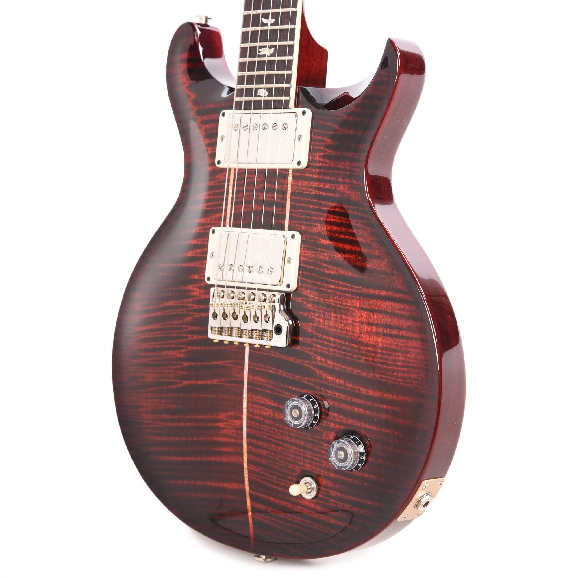 PRS Santana Retro Custom Color Fire Red Wrap Electric Guitars / Solid Body