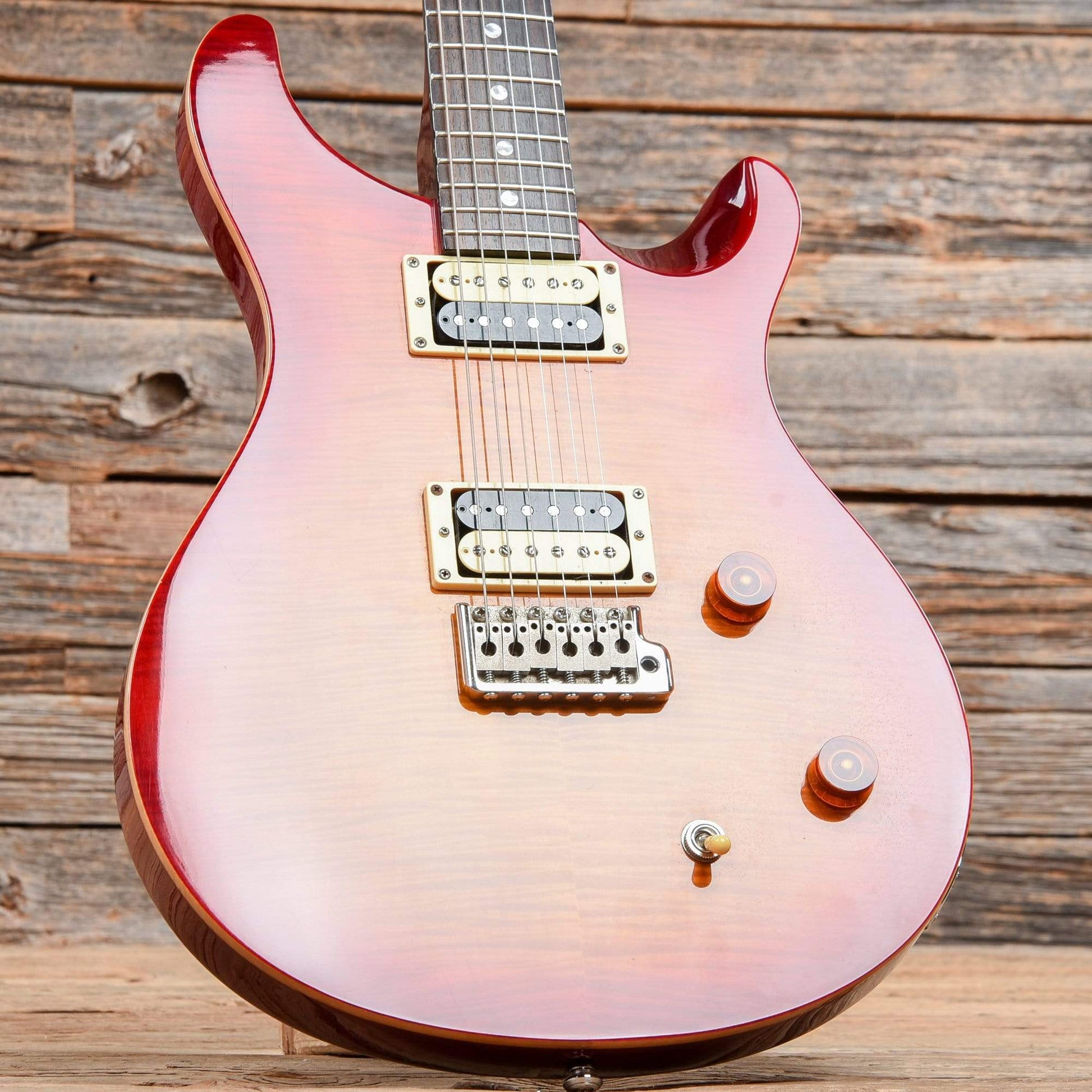 PRS SE Custom 22 Cherry Sunburst Electric Guitars / Solid Body