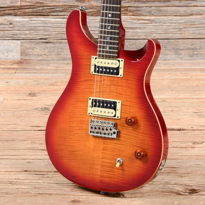 PRS SE Custom 22 Cherry Sunburst Electric Guitars / Solid Body