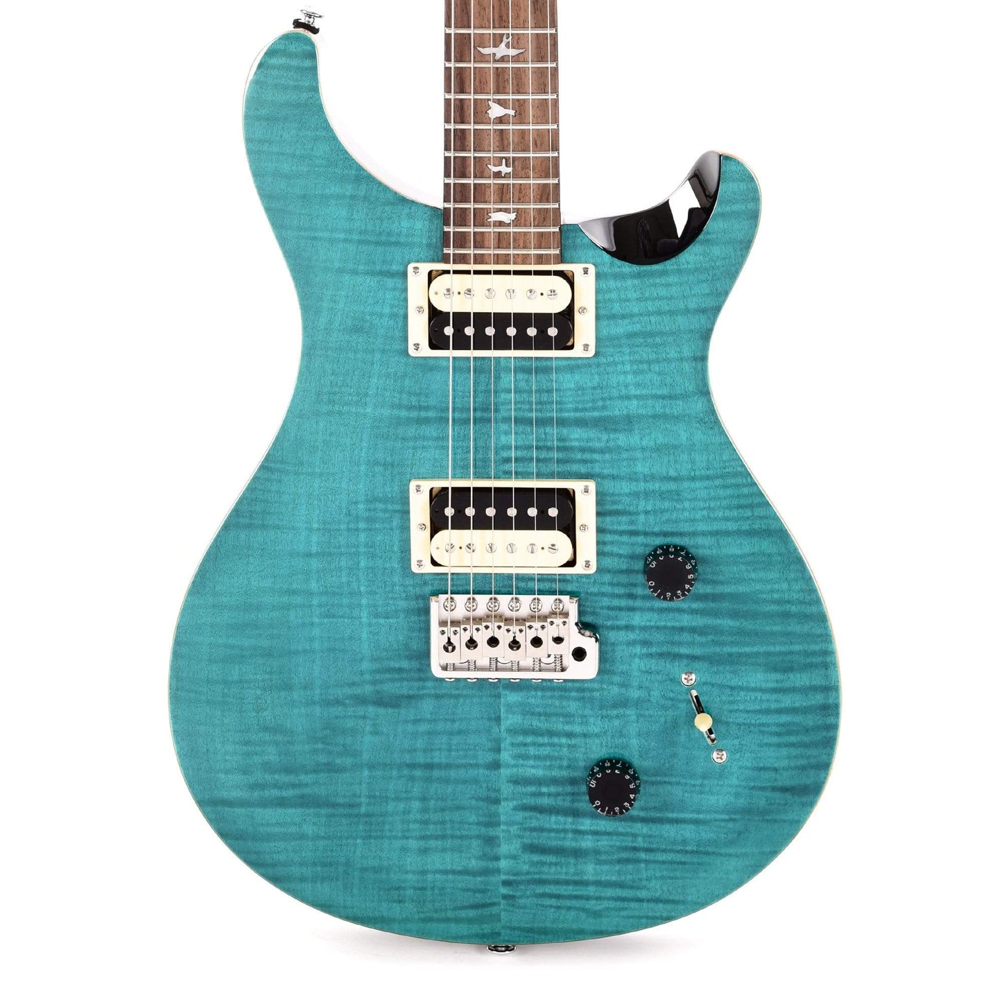 PRS SE Custom 22 Sapphire/Black Back Electric Guitars / Solid Body