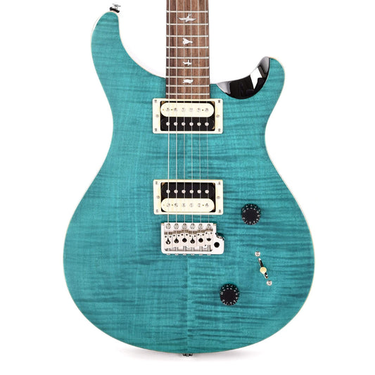 PRS SE Custom 22 Sapphire/Black Back Electric Guitars / Solid Body