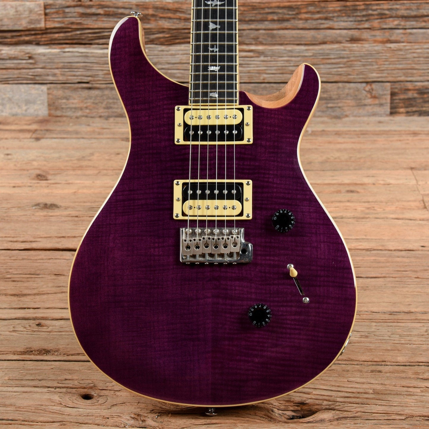 PRS SE Custom 24 Amethyst 2018 Electric Guitars / Solid Body