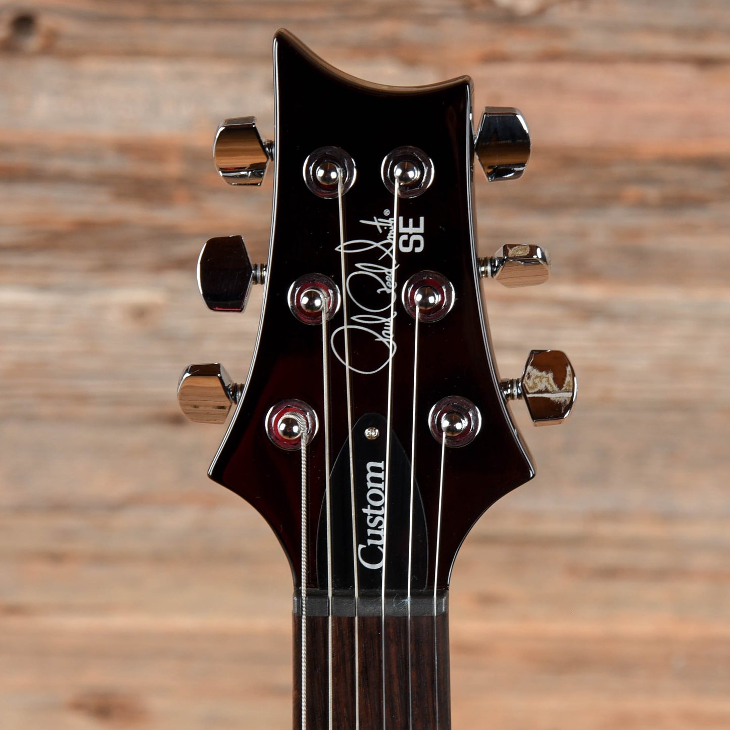 PRS SE Custom 24 Black Gold Burst Electric Guitars / Solid Body