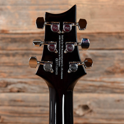 PRS SE Custom 24 Black Gold Burst Electric Guitars / Solid Body