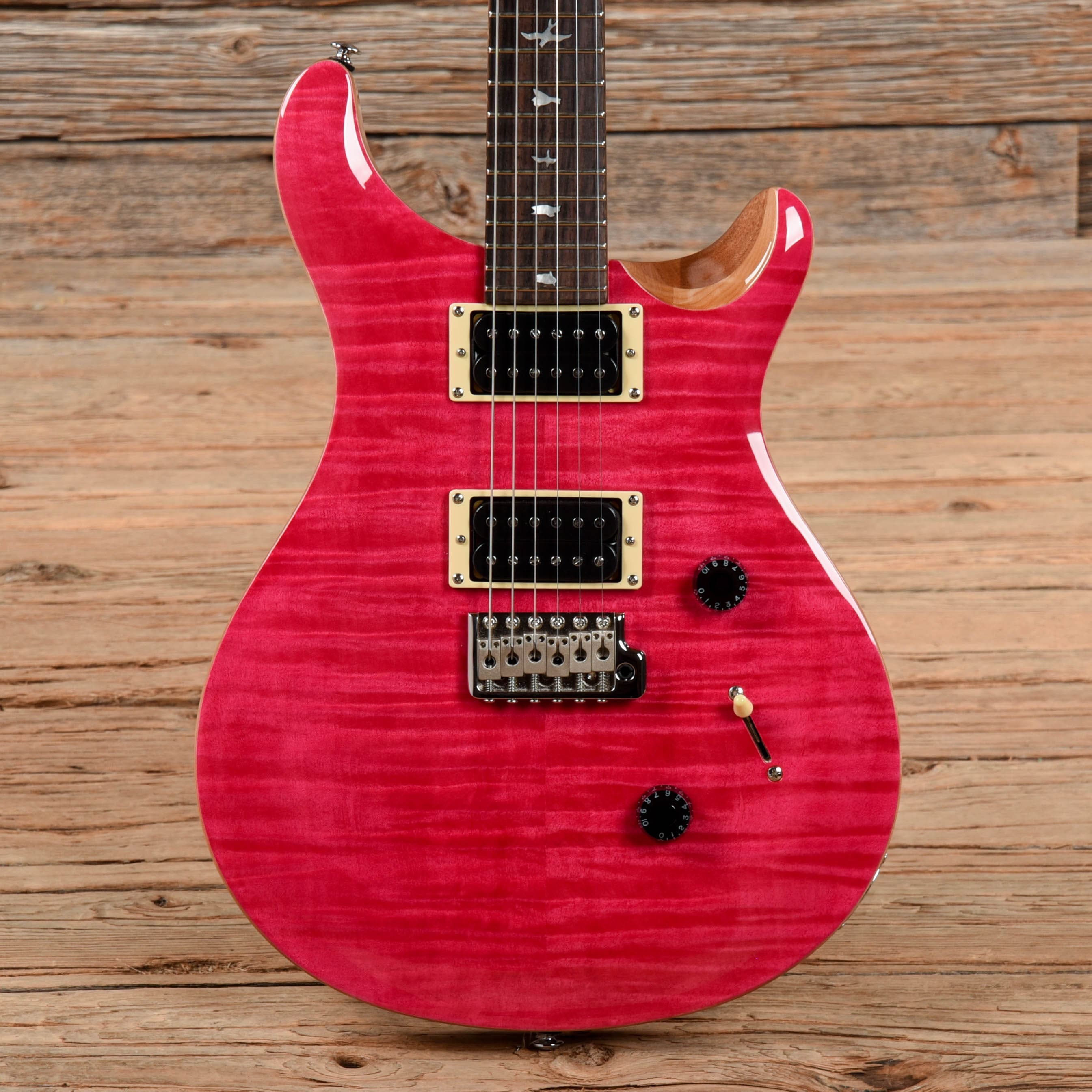 PRS SE Custom 24 Bonnie Pink 2017 Electric Guitars / Solid Body
