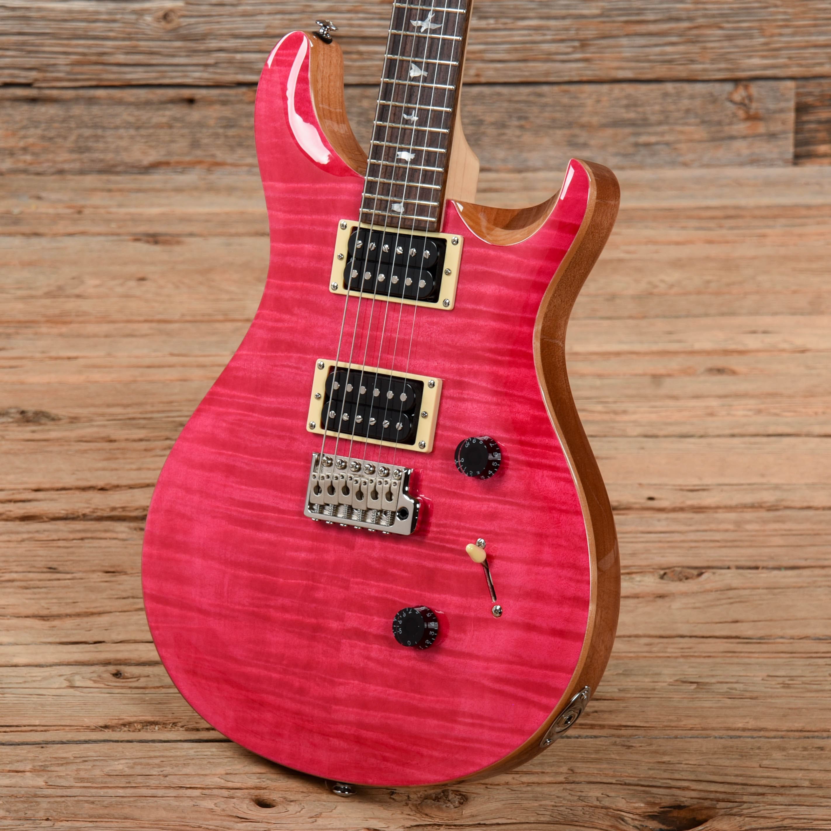 PRS SE Custom 24 Bonnie Pink 2017 Electric Guitars / Solid Body