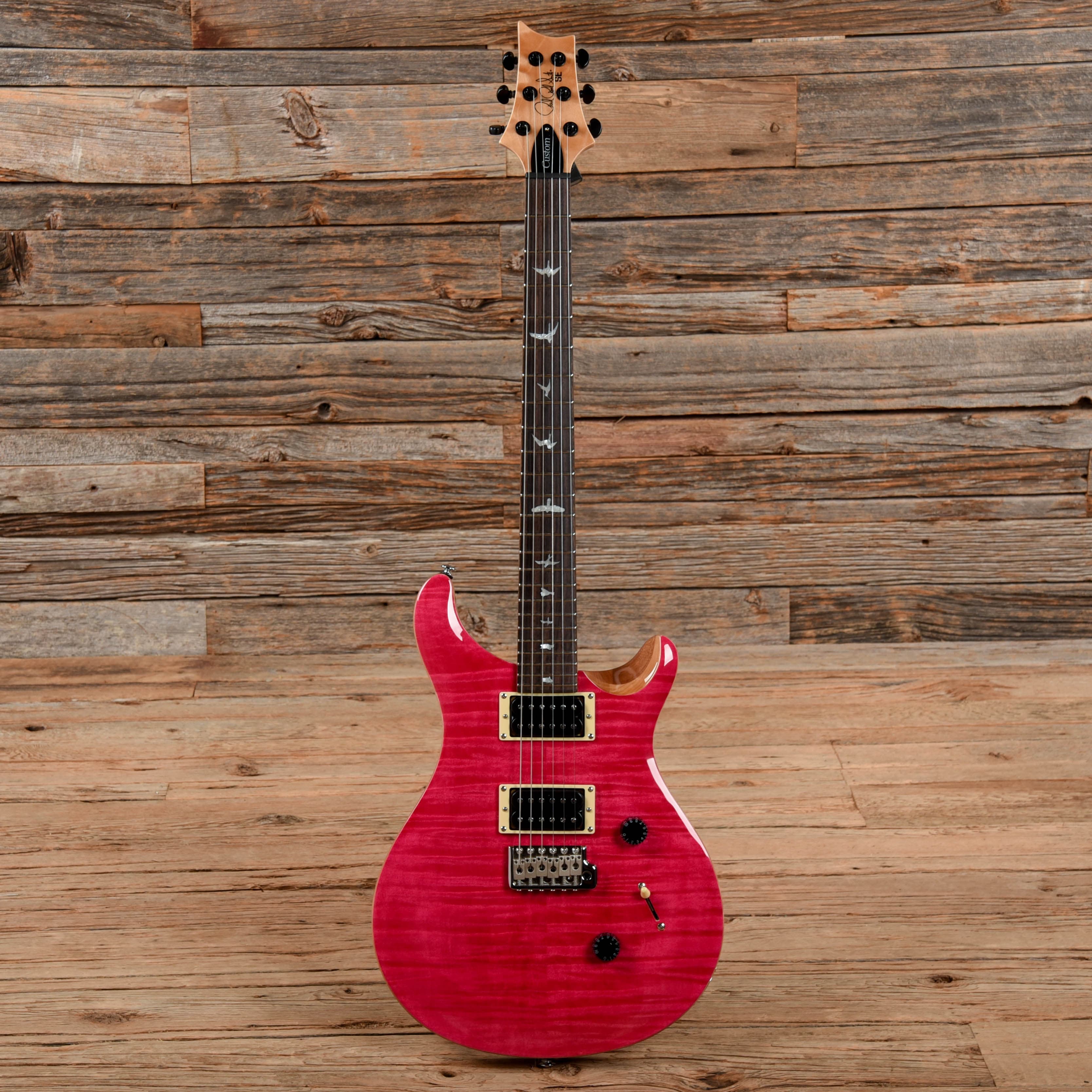 PRS SE Custom 24 Bonnie Pink 2017 Electric Guitars / Solid Body