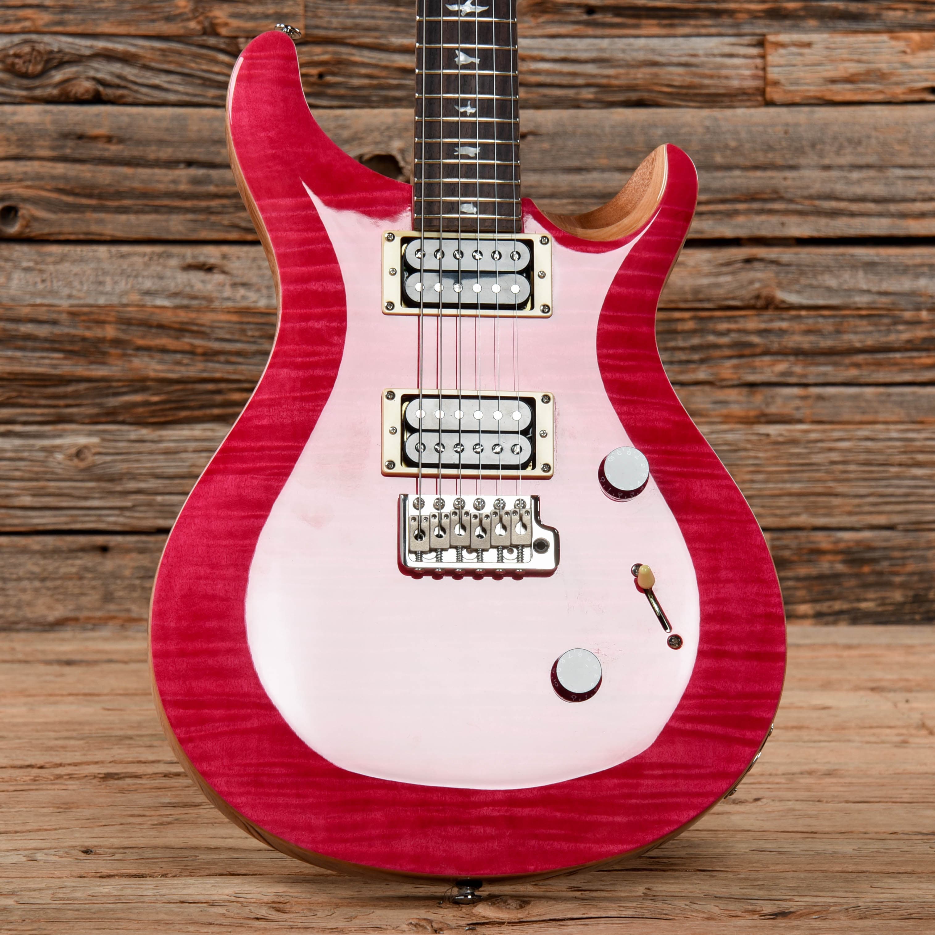 PRS SE Custom 24 Bonnie Pink 2017 Electric Guitars / Solid Body