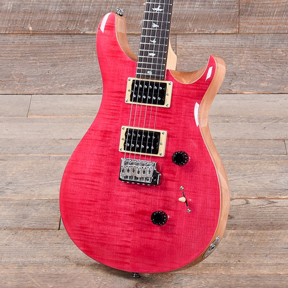PRS SE Custom 24 Bonnie Pink w/Natural Back – Chicago Music Exchange