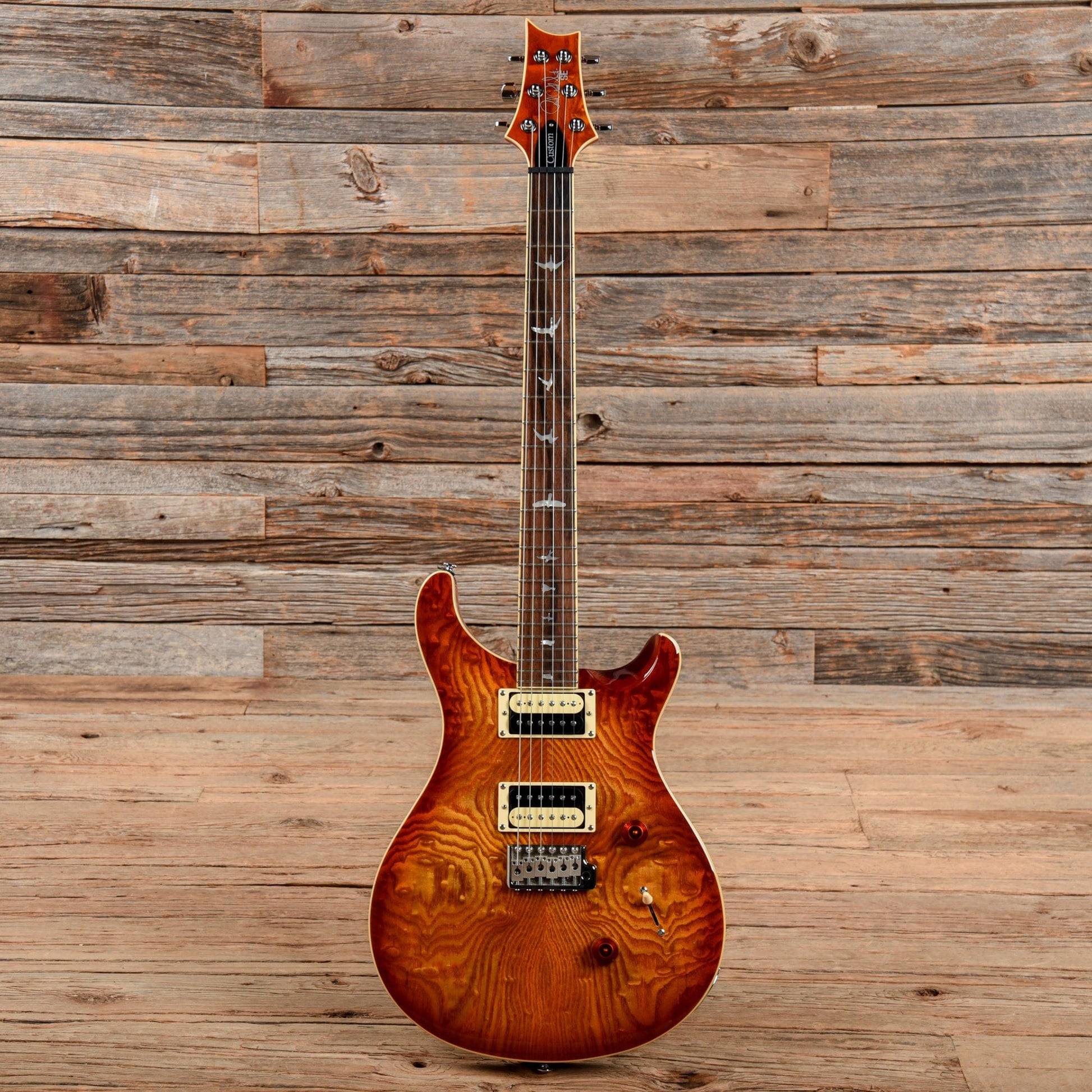 PRS SE Custom 24 Burled Ash 2019 Electric Guitars / Solid Body