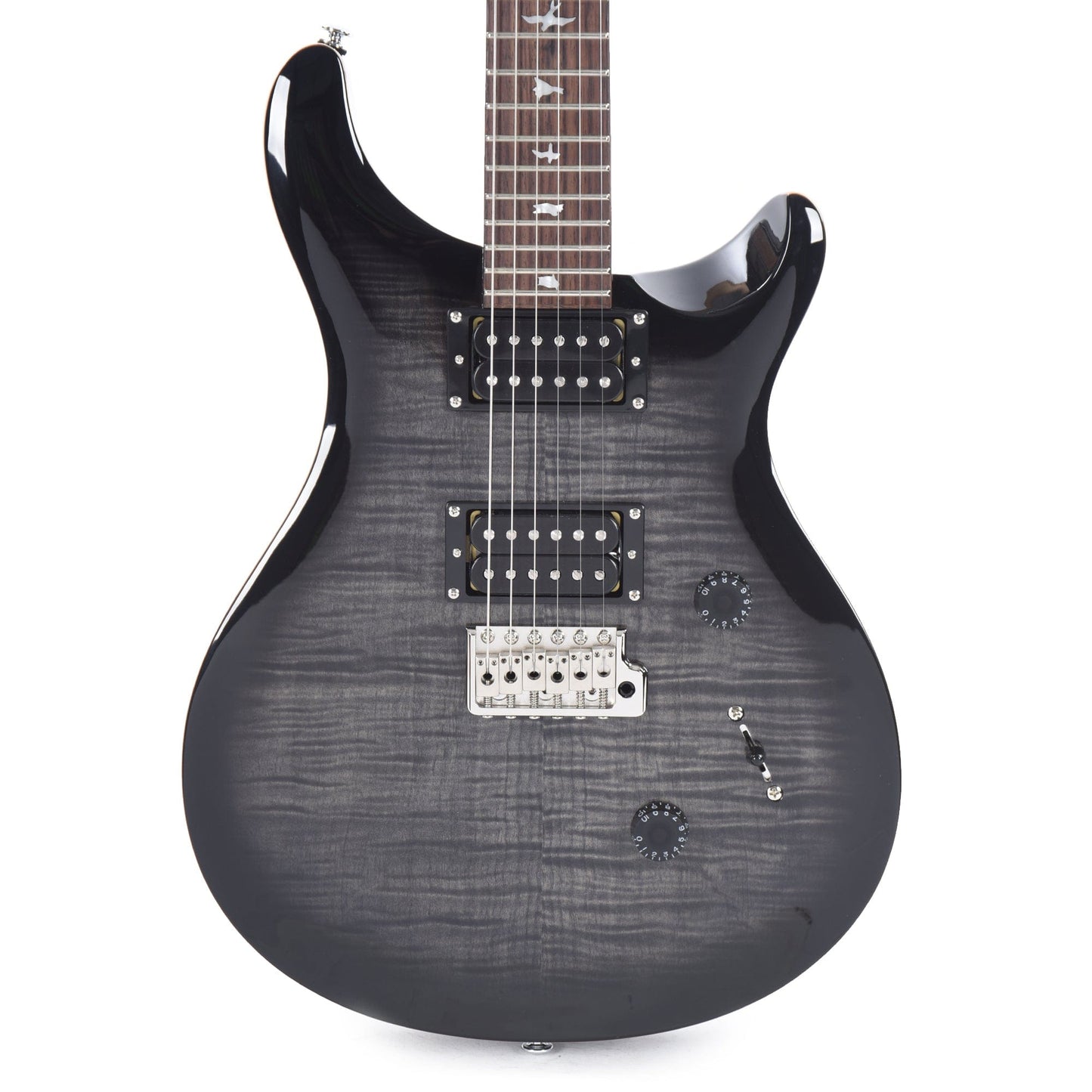 PRS SE Custom 24 Charcoal Burst Electric Guitars / Solid Body