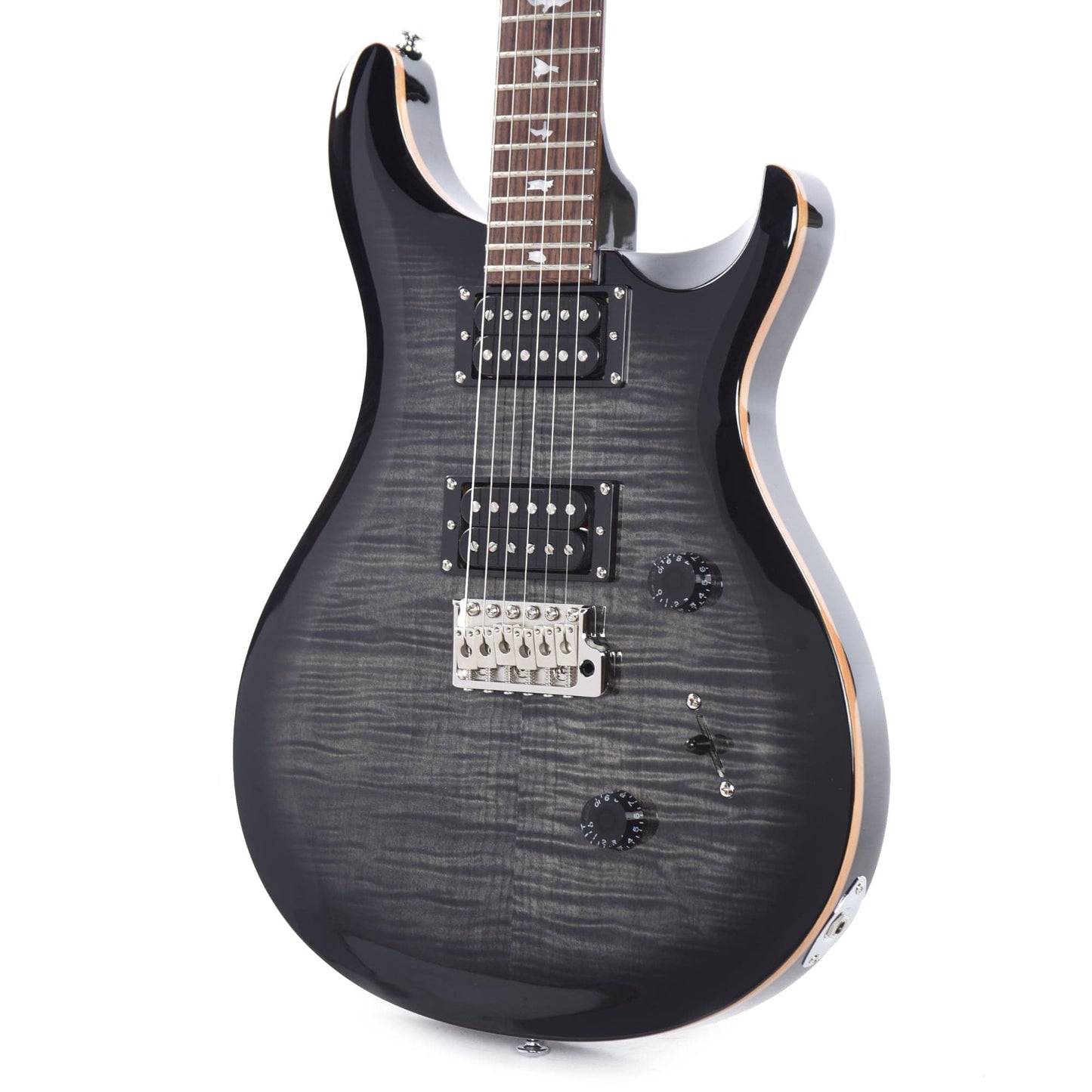 PRS SE Custom 24 Charcoal Burst Electric Guitars / Solid Body