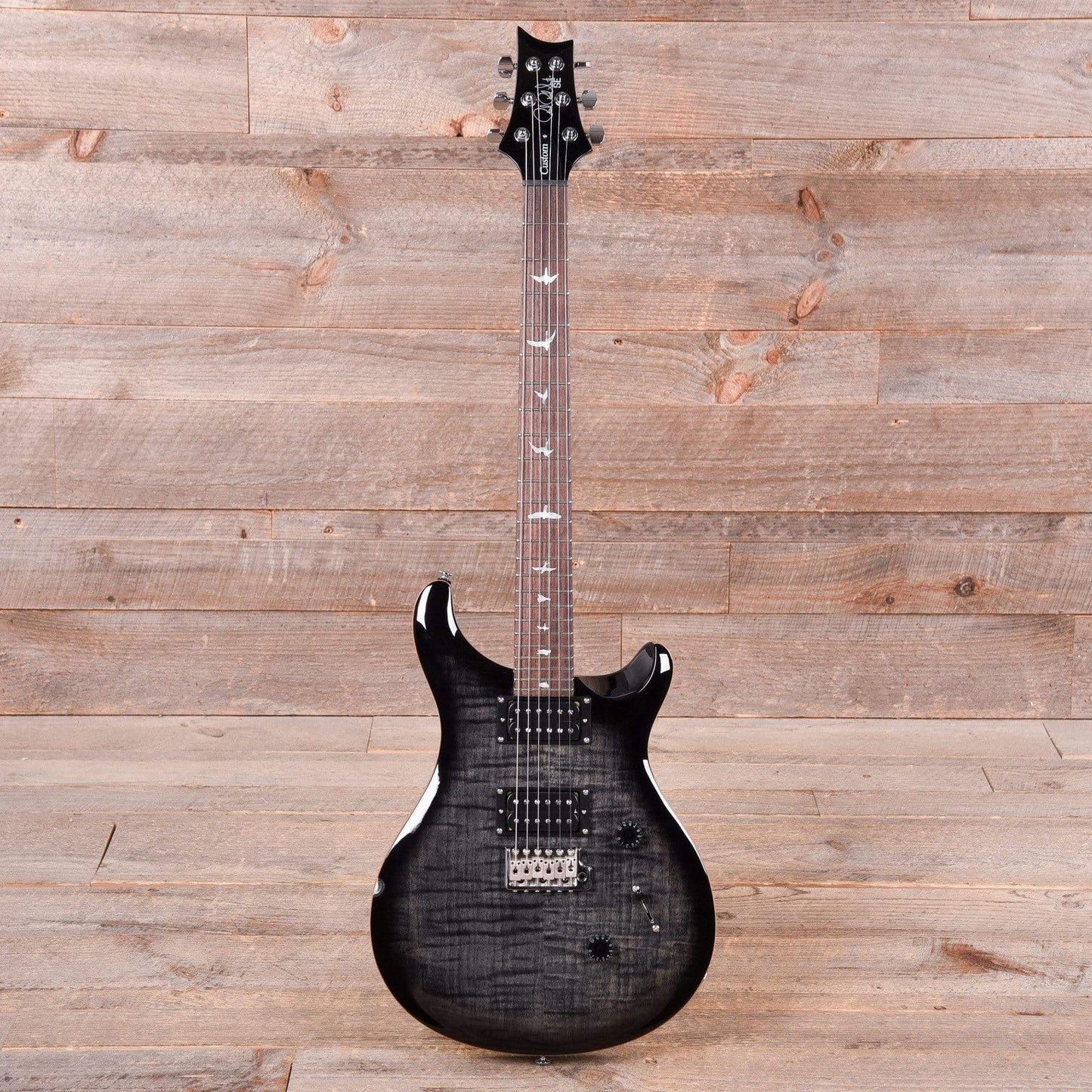 PRS SE Custom 24 Charcoal Burst Electric Guitars / Solid Body