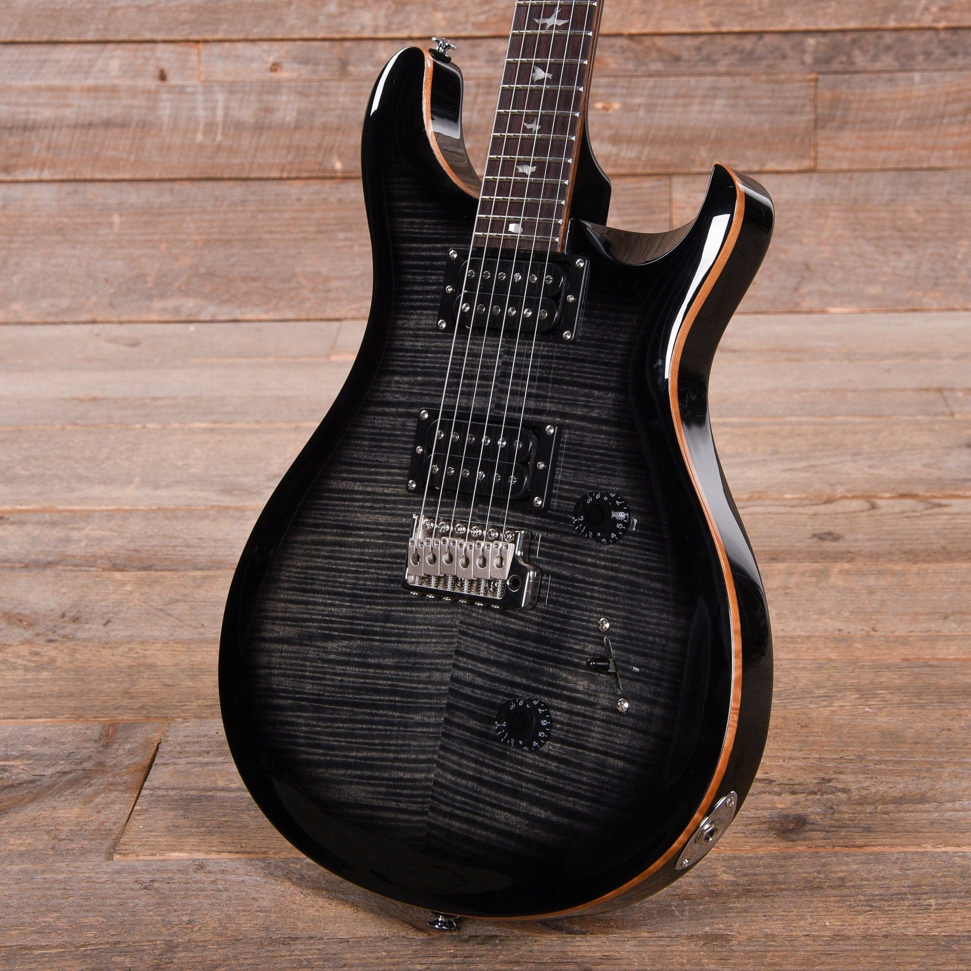 PRS SE Custom 24 Charcoal Burst Electric Guitars / Solid Body